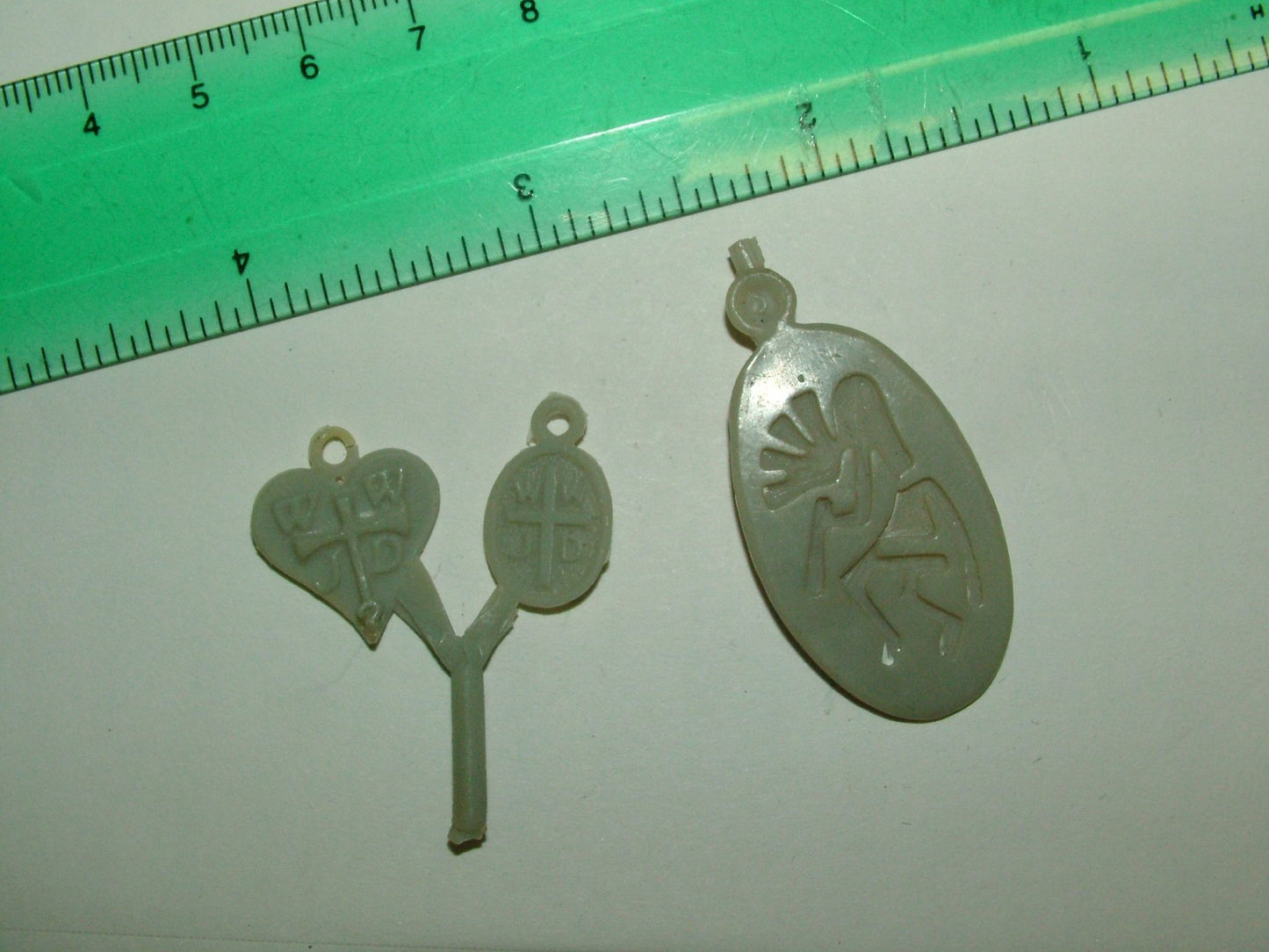 Sterling Silver What Would Jesus Do Heart And Cross Pendant