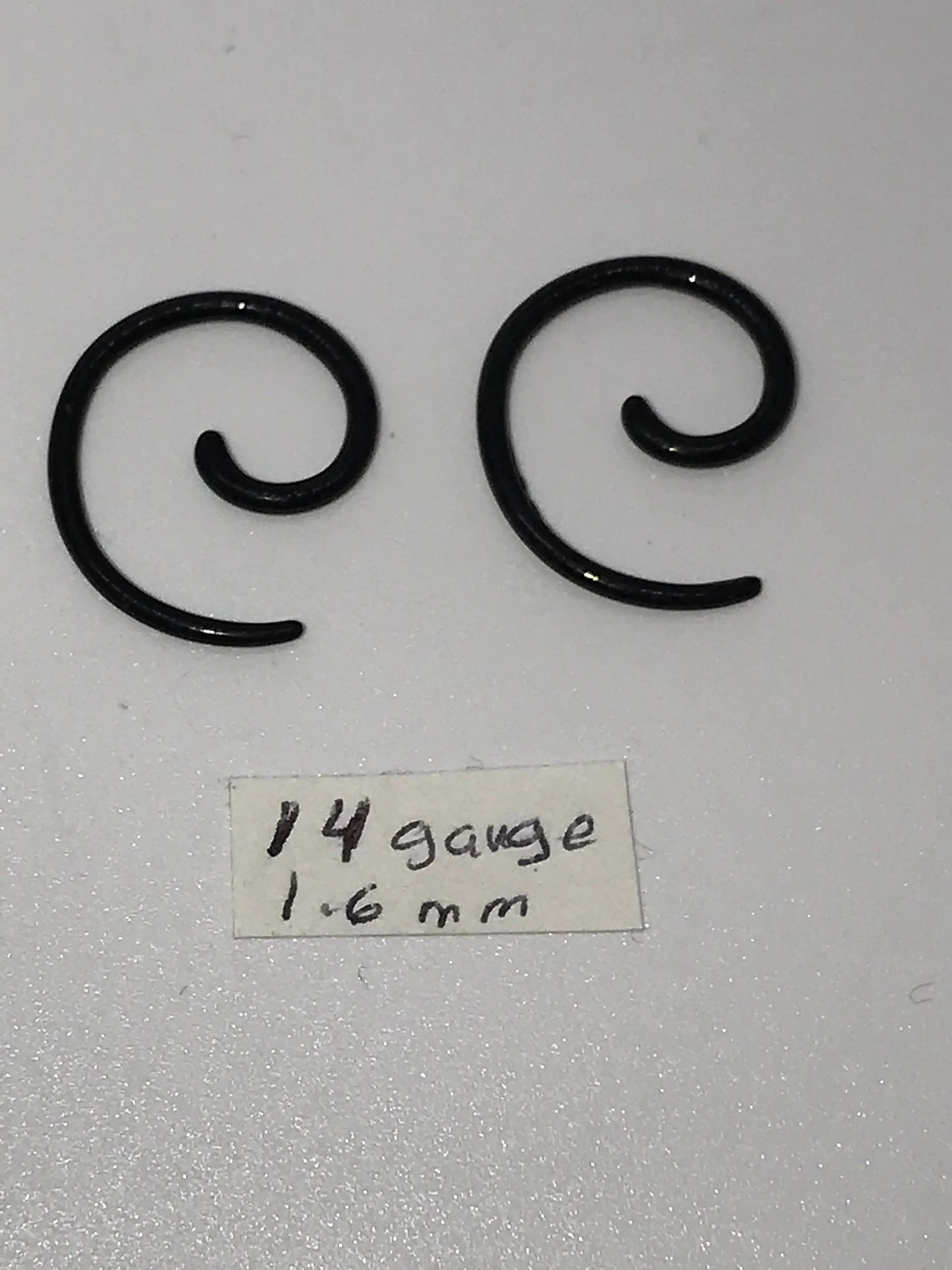 14 Gauge Uv Acrylic Curls
