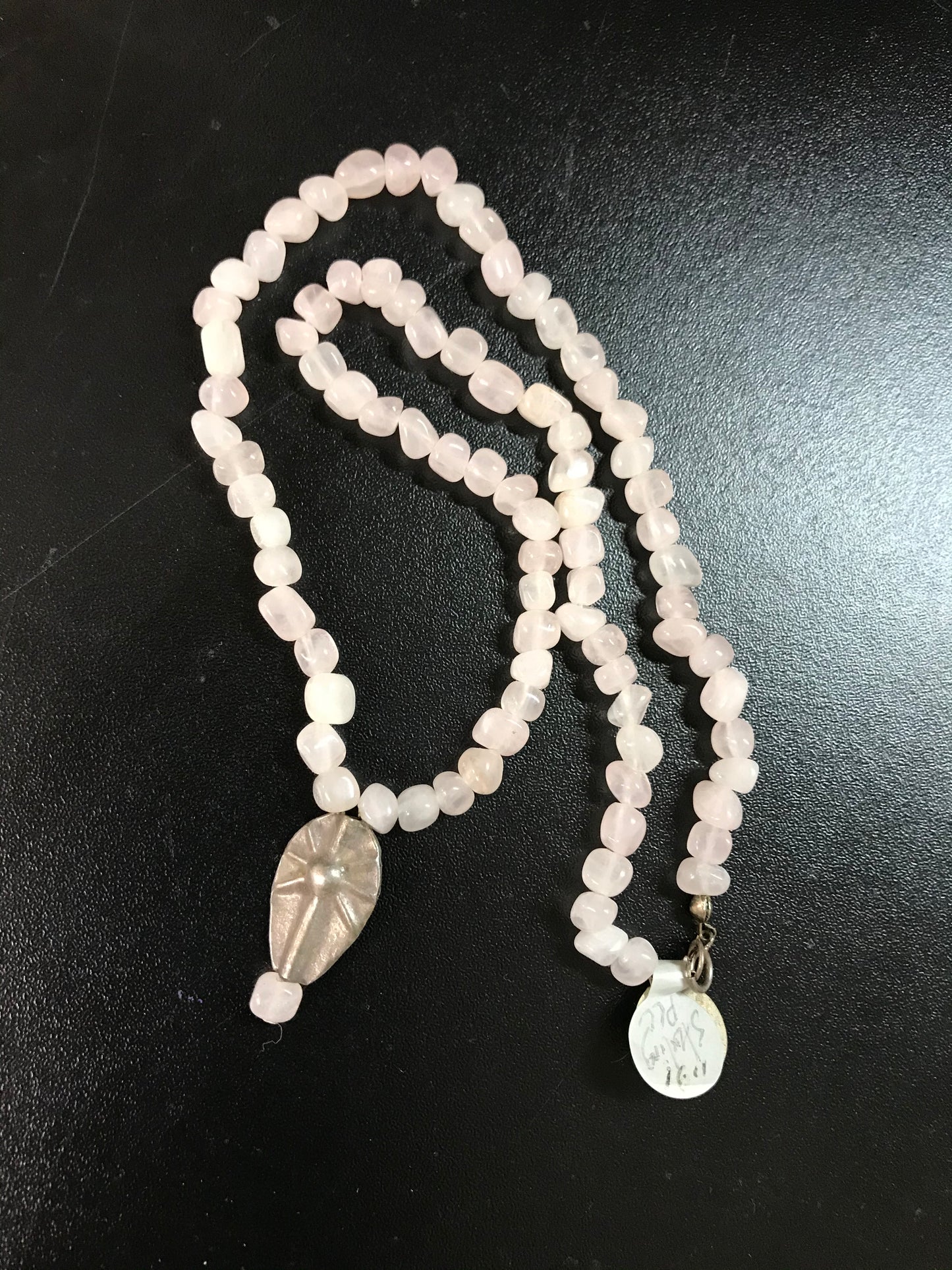 16 1/2" Rose Quartz Necklace