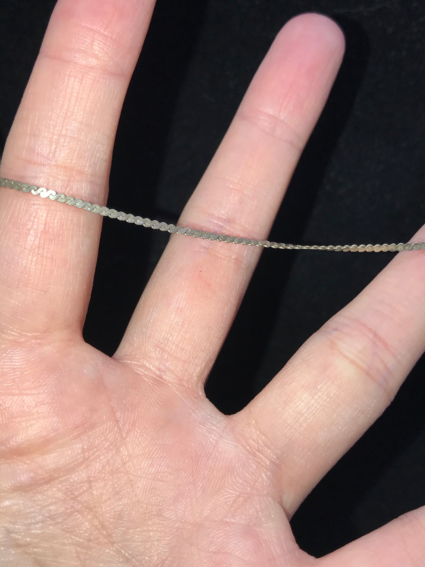 18" 1.4mm Serpentine Necklace