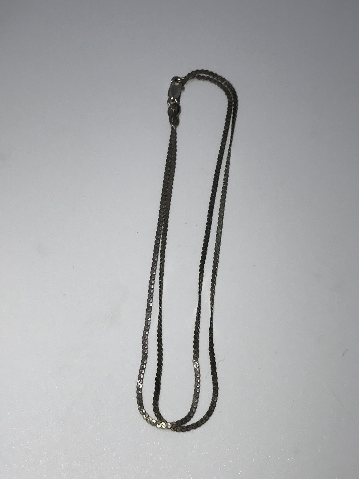 18" 1.4mm Serpentine Necklace