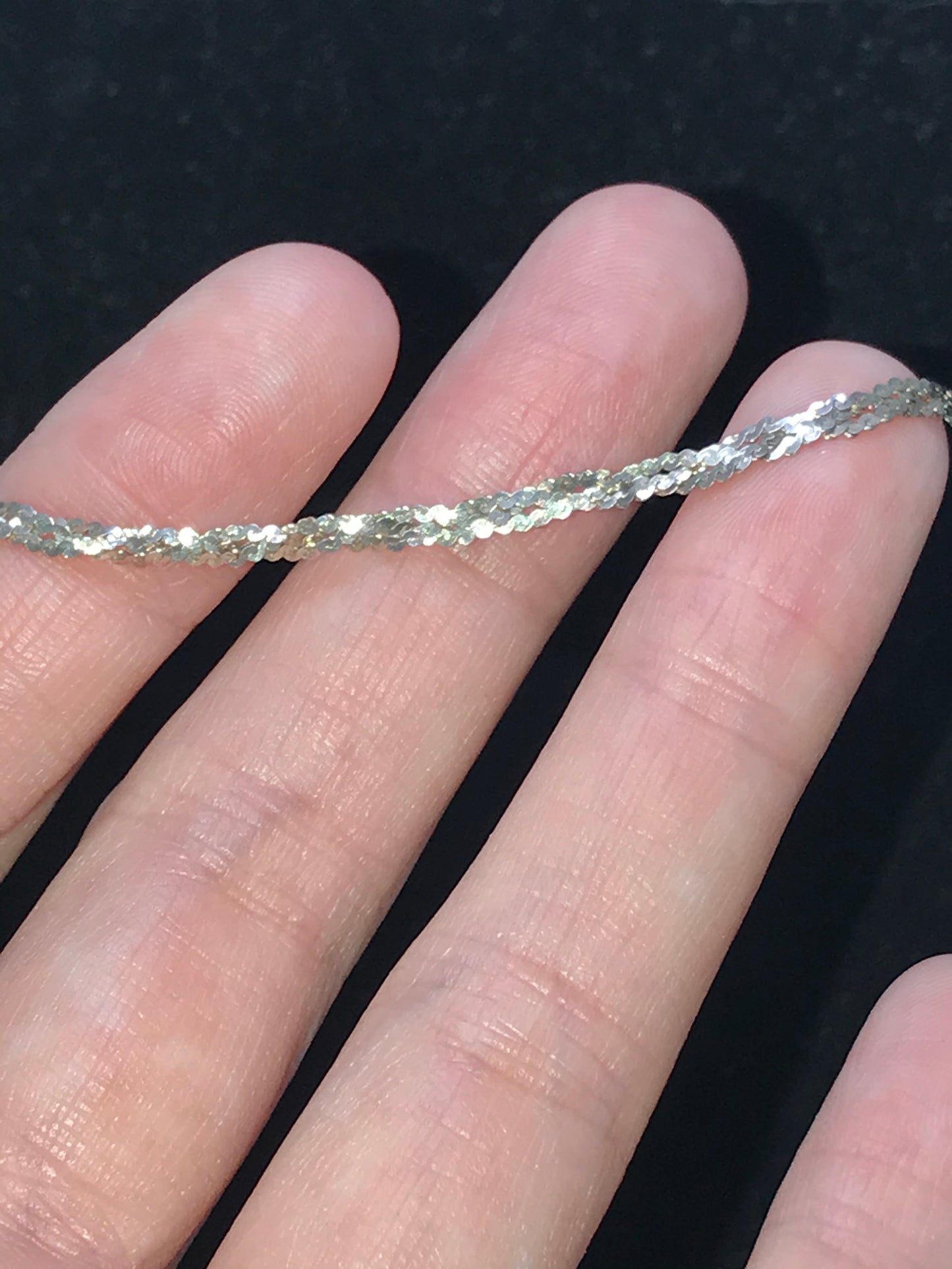 18" 2.5 mm Braided Serpentine Necklace