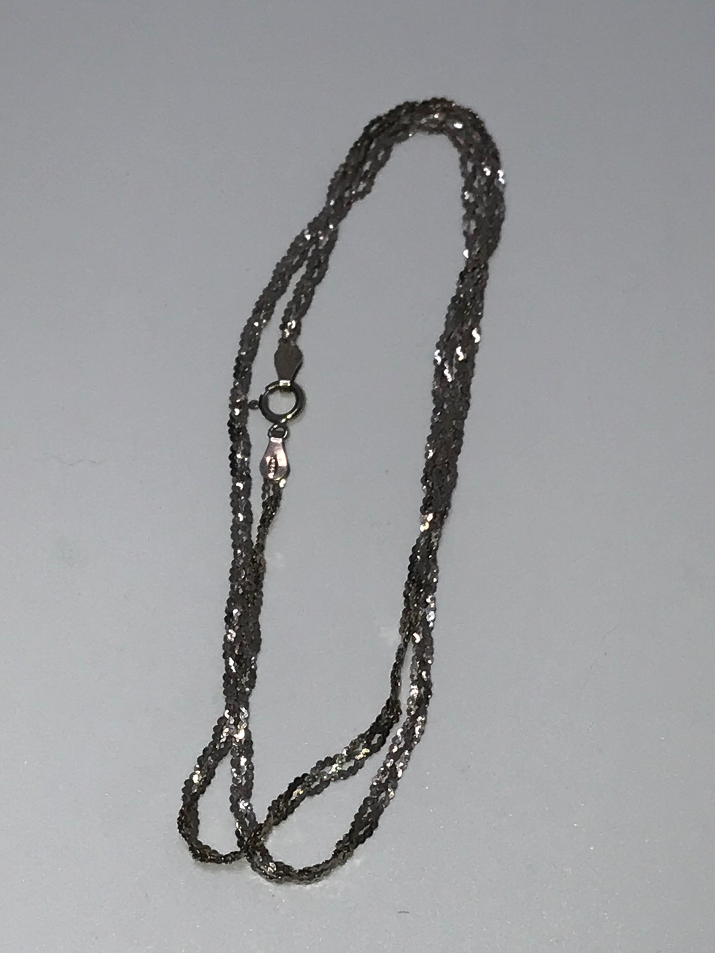 18" 2.5 mm Braided Serpentine Necklace