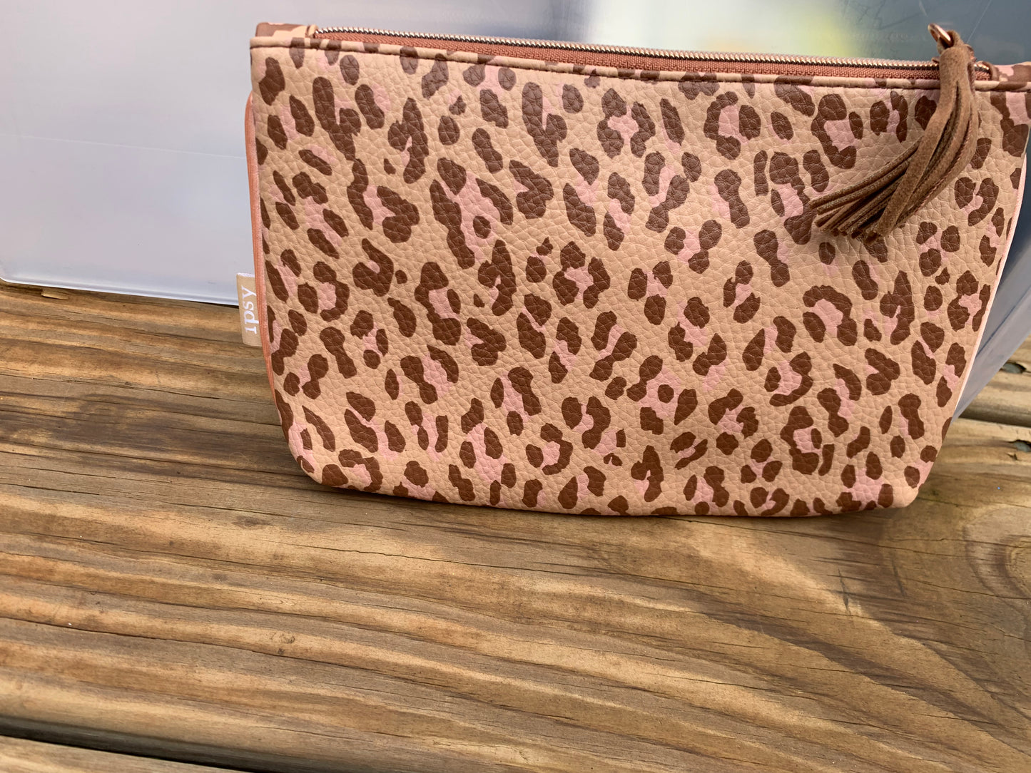 Ipsy Animal Print Makeup Bag