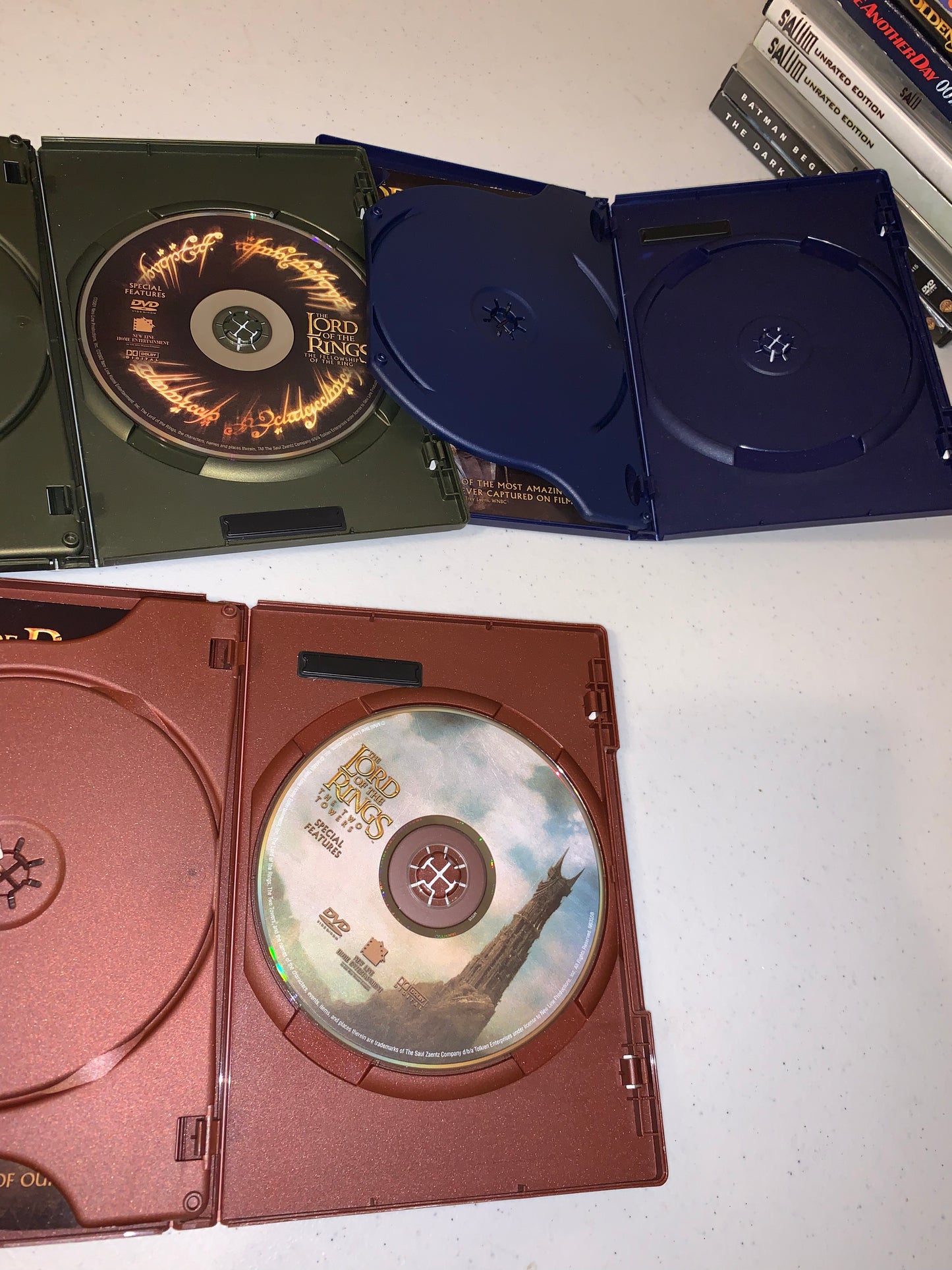 Lord of the Rings 3 DVD Movie Bundle