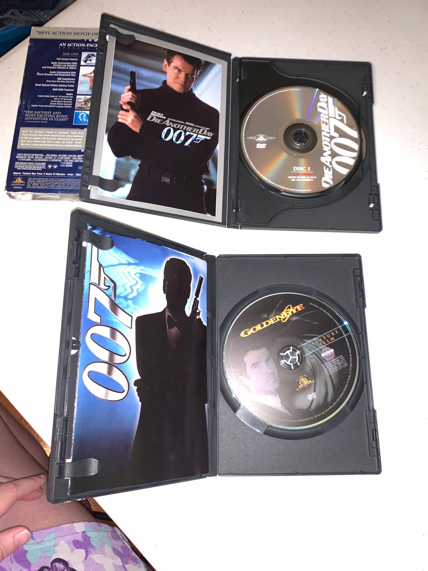 James Bond Dvd Duo Bundle, Die another Day and Goldeneye