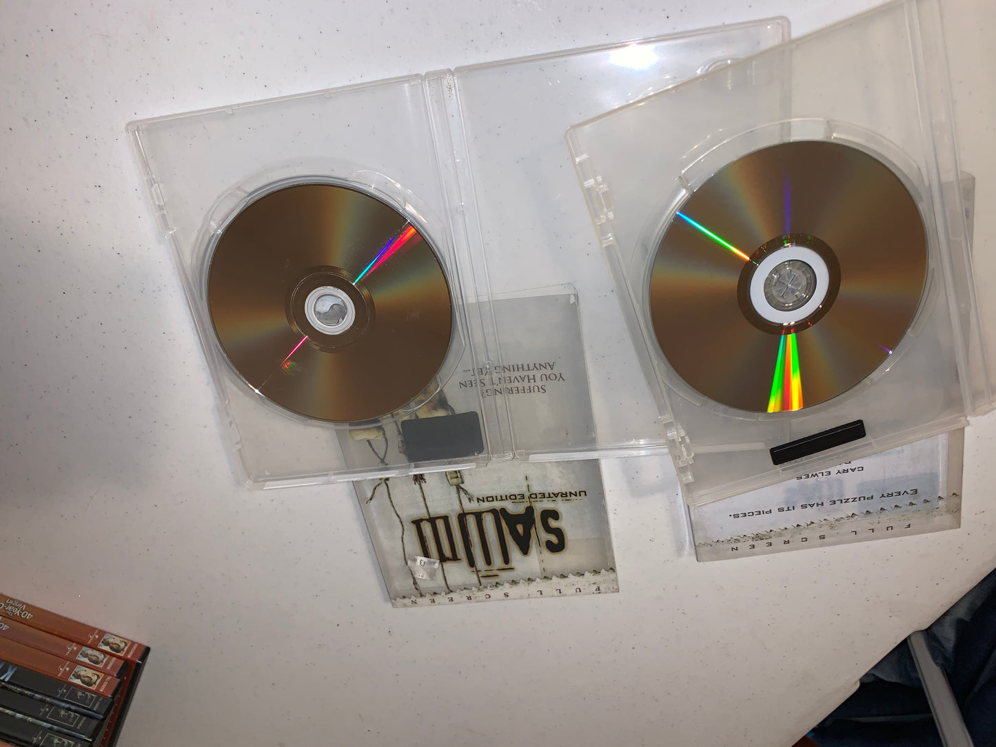 SAW 1 and 3 DVD Bundle, Full screen Version