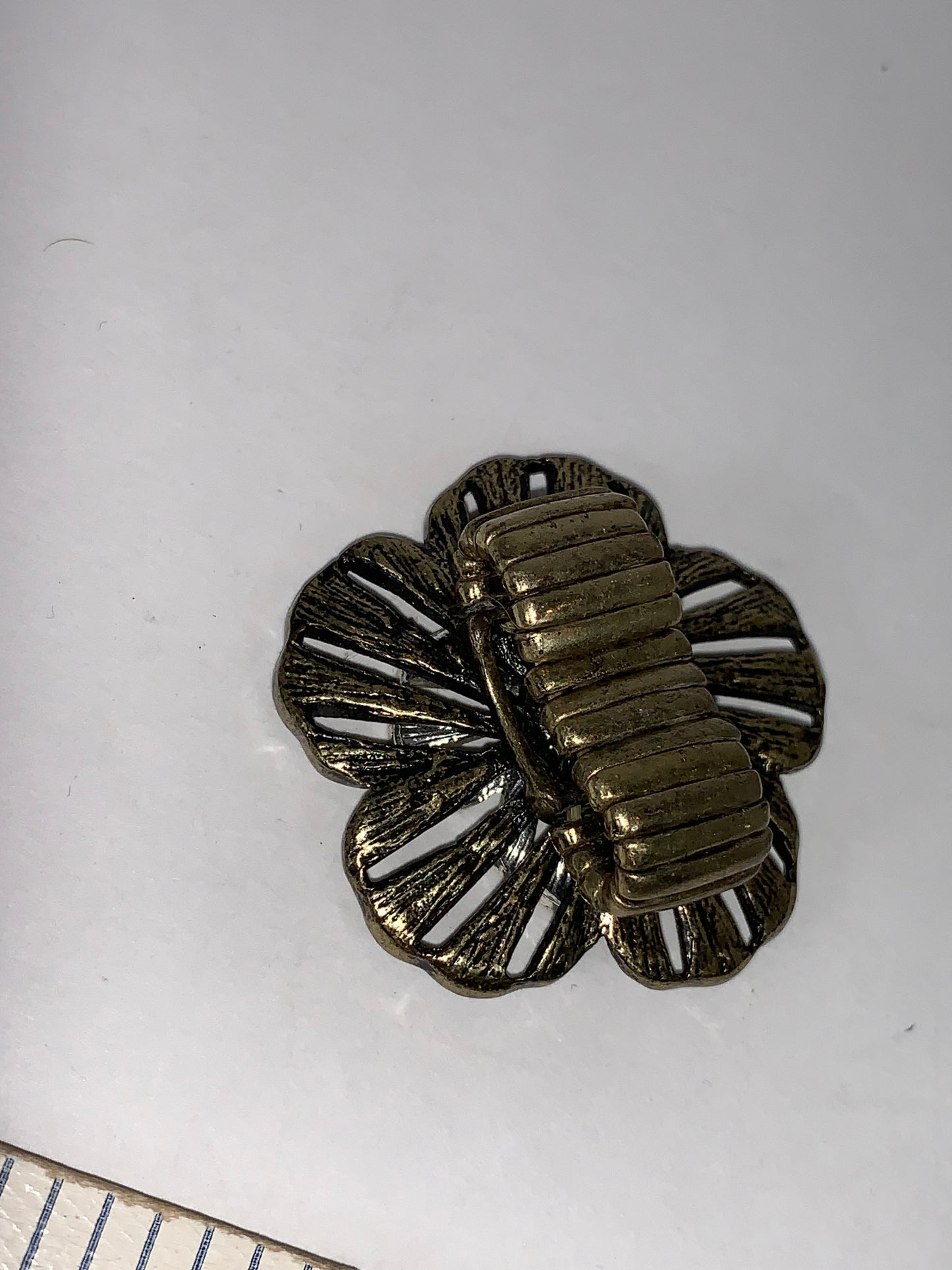 Costume Bronze Flower Sizeable Ring