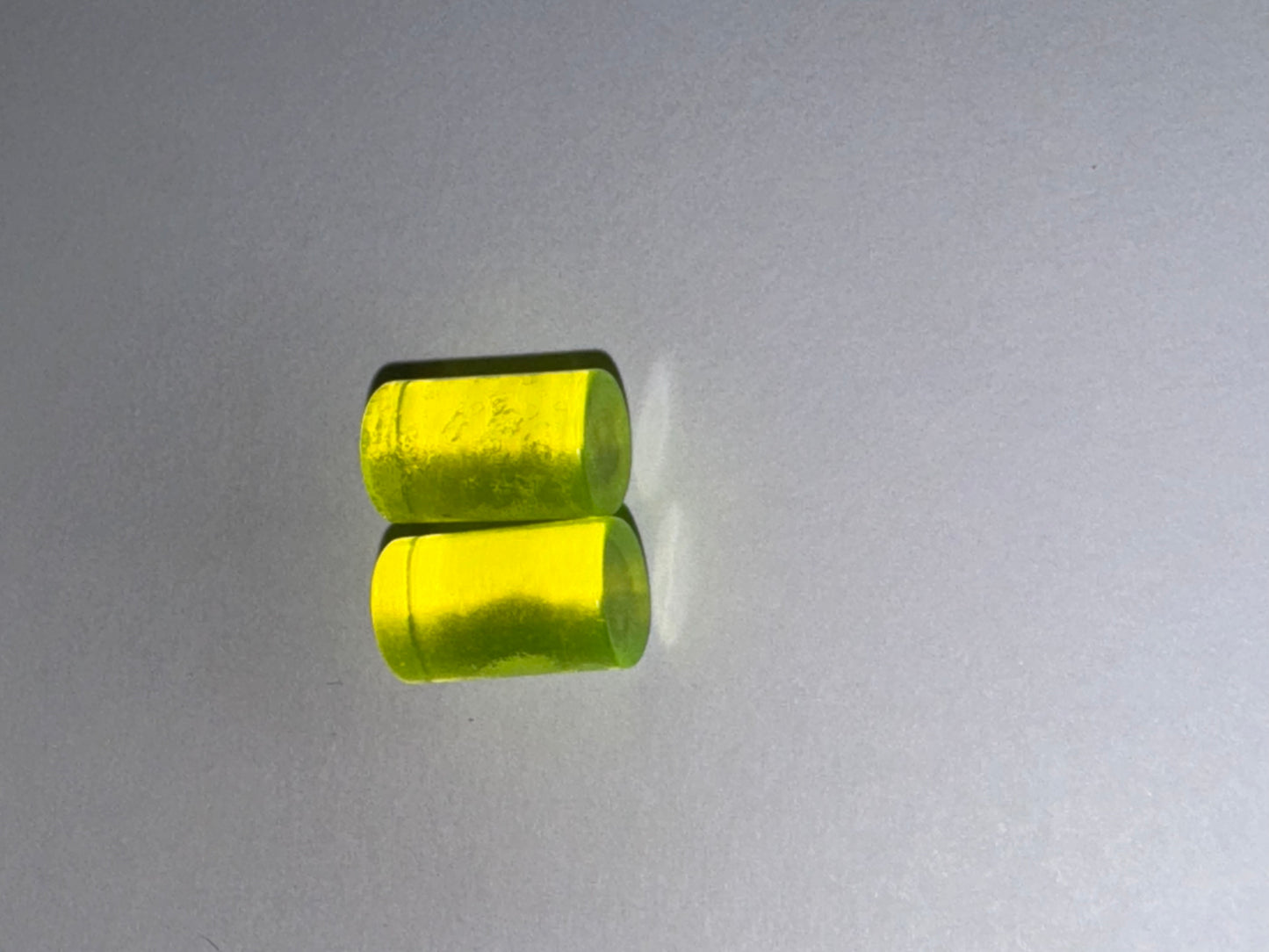 0 Gauge Uv Acrylic Straight Plugs