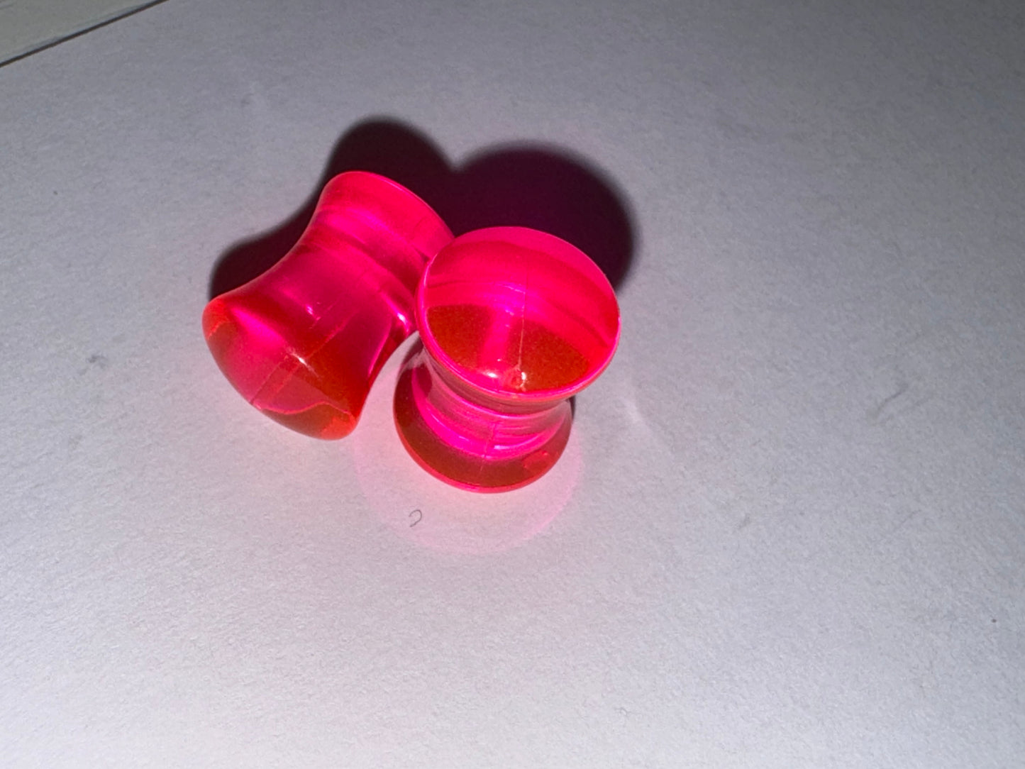 0 Gauge Uv Acrylic Flares