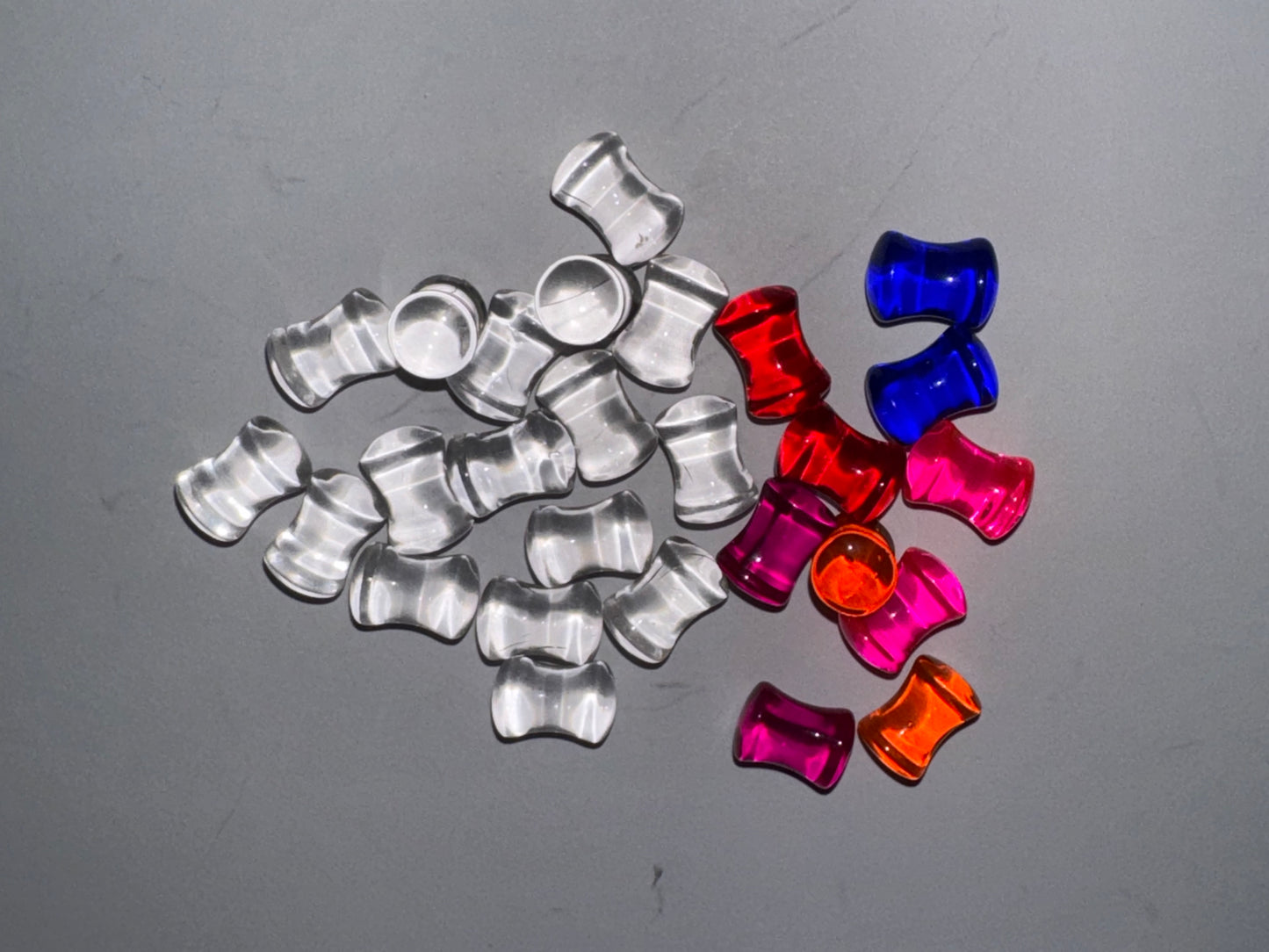 0 Gauge Uv Acrylic Flares