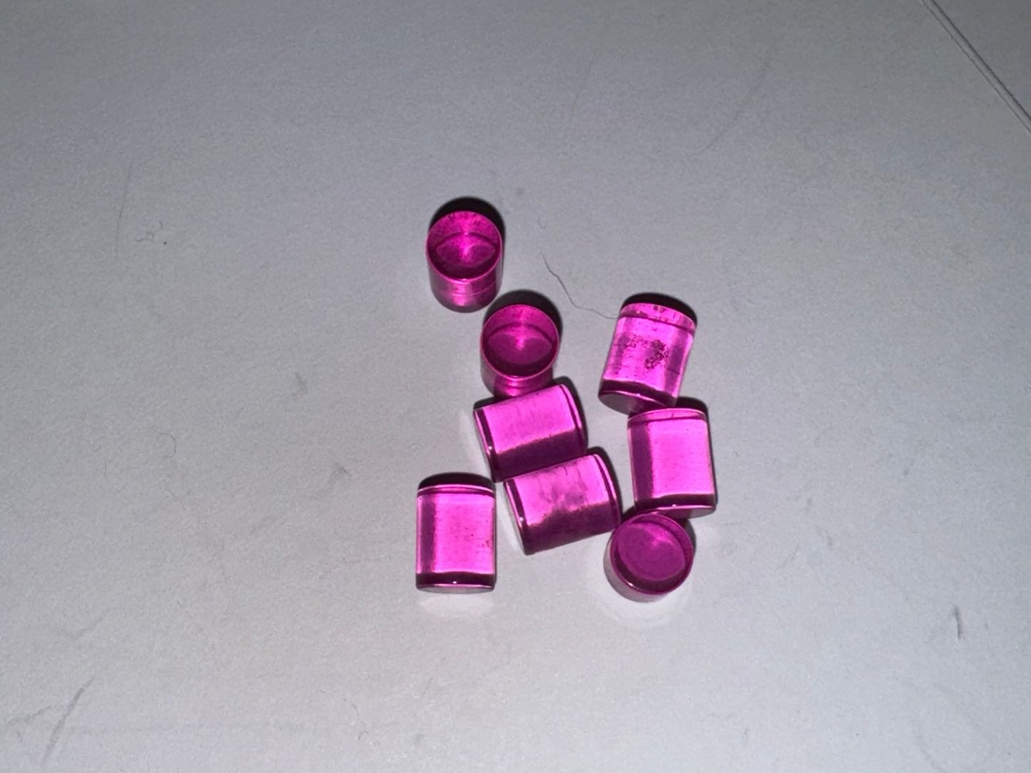 0 Gauge Uv Acrylic Straight Plugs
