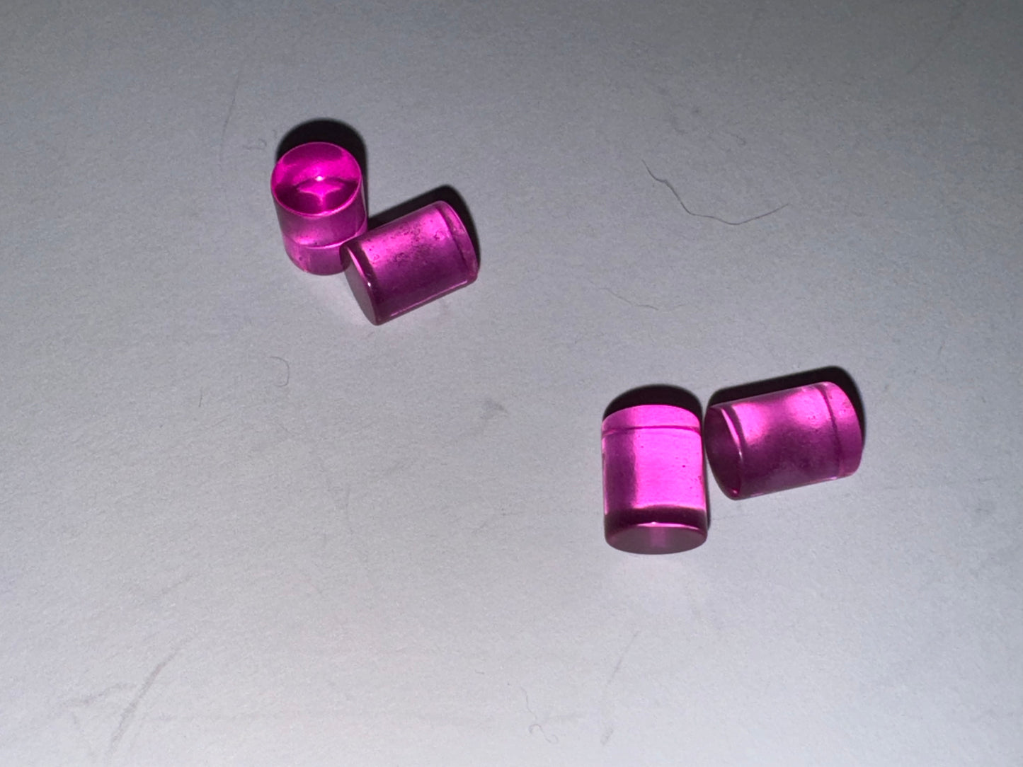 0 Gauge Uv Acrylic Straight Plugs