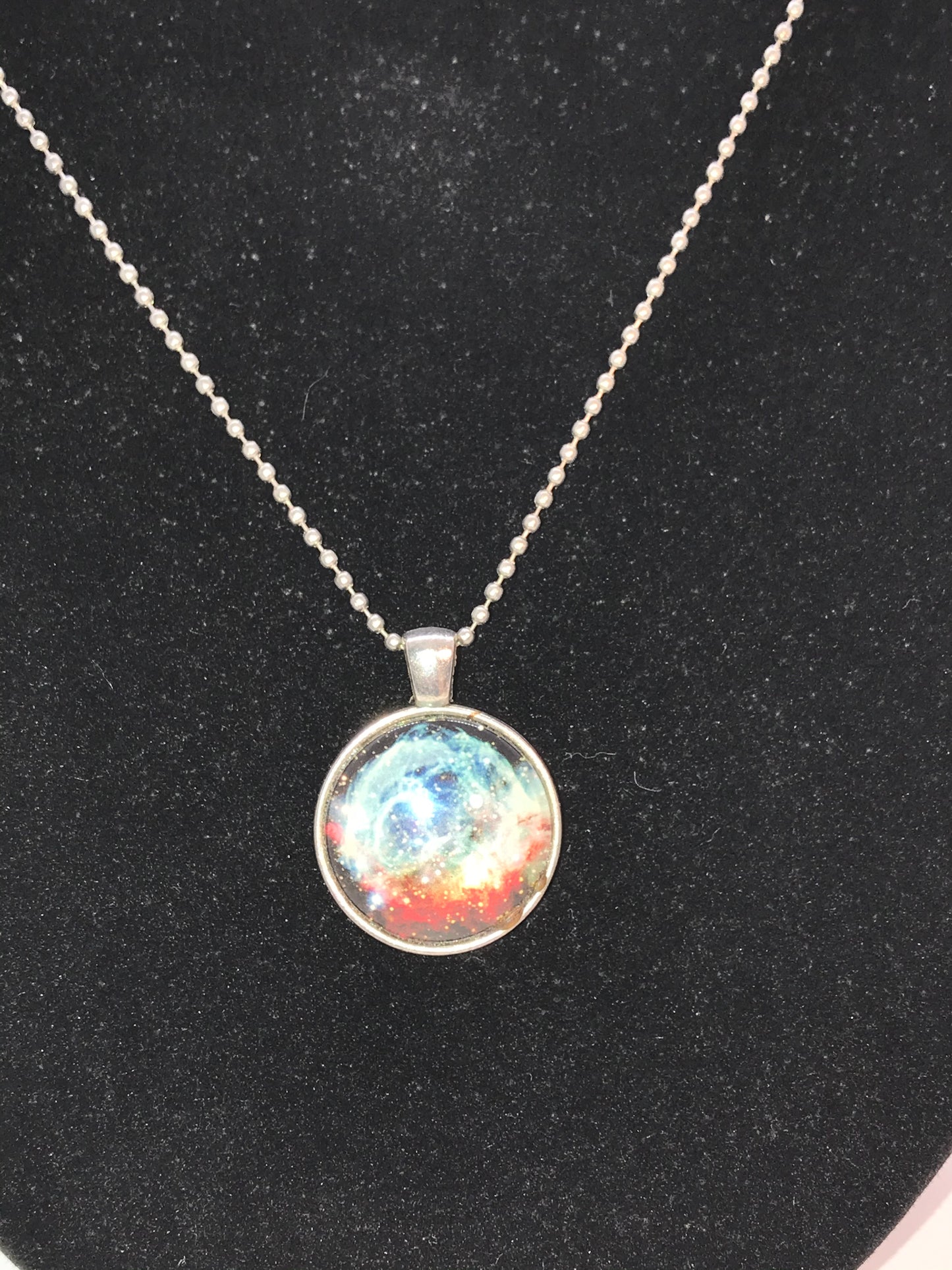 18" Crab Nebula Ball Chain Necklace