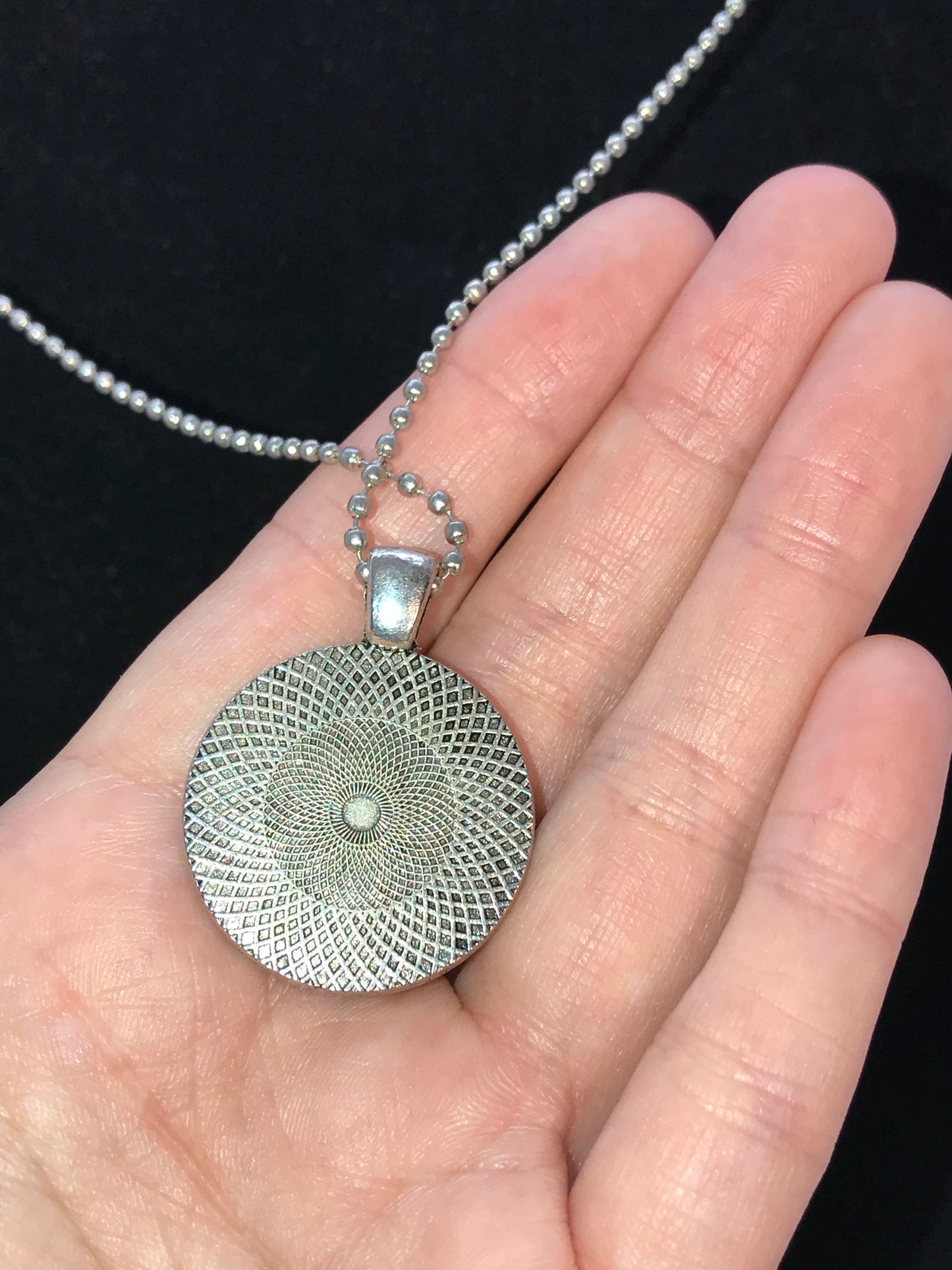18" Crab Nebula Ball Chain Necklace