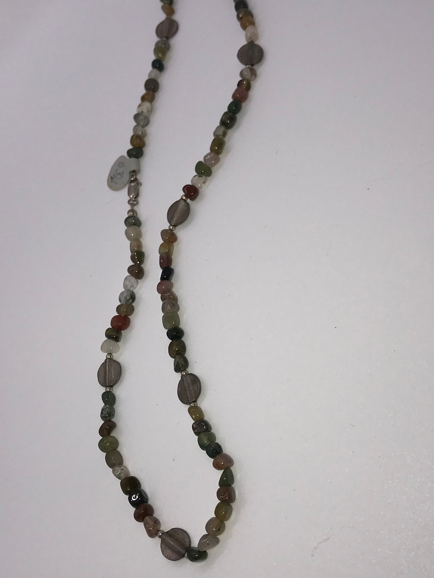 20" Multi-Agate Stone Necklace
