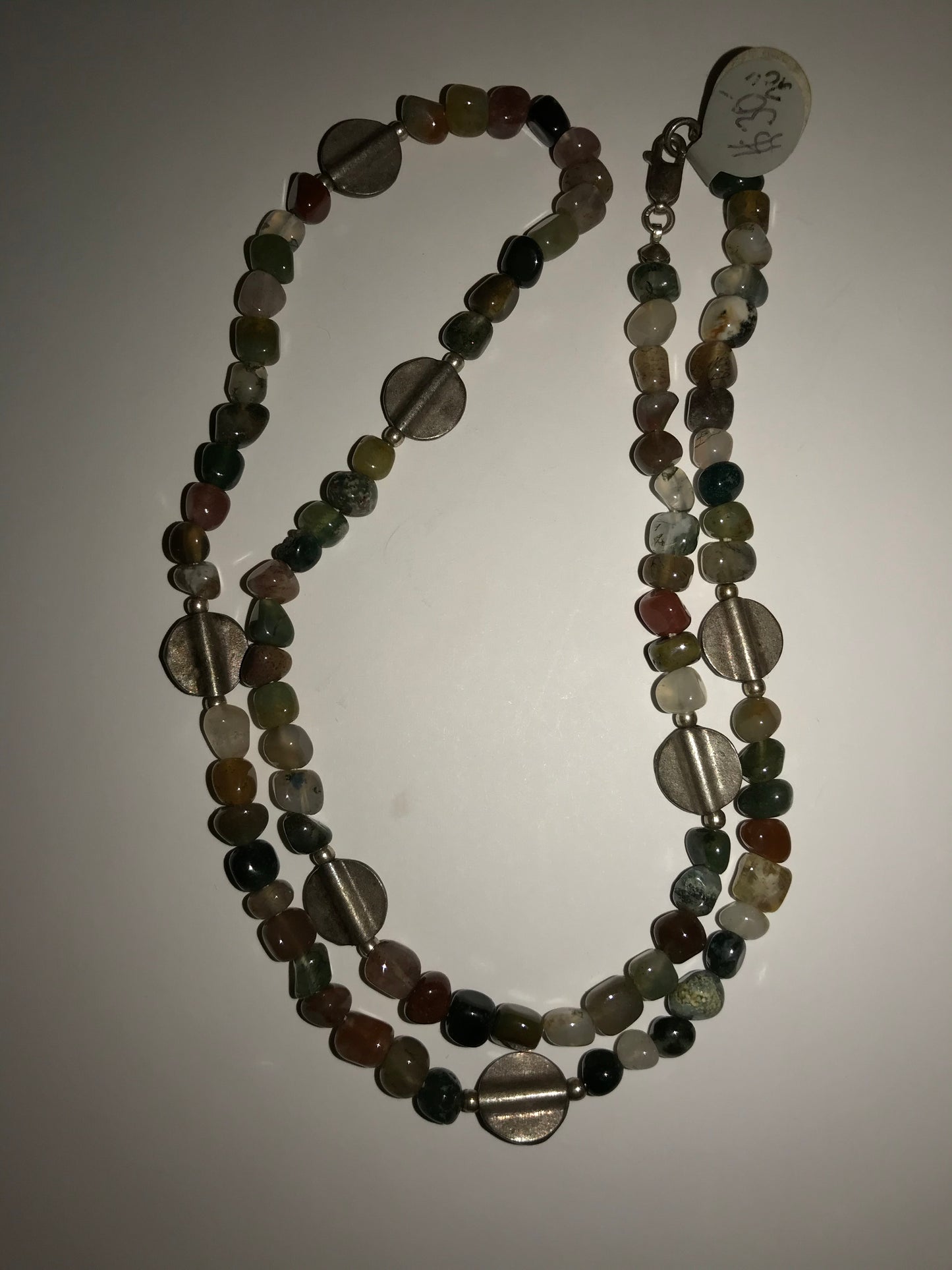 20" Multi-Agate Stone Necklace