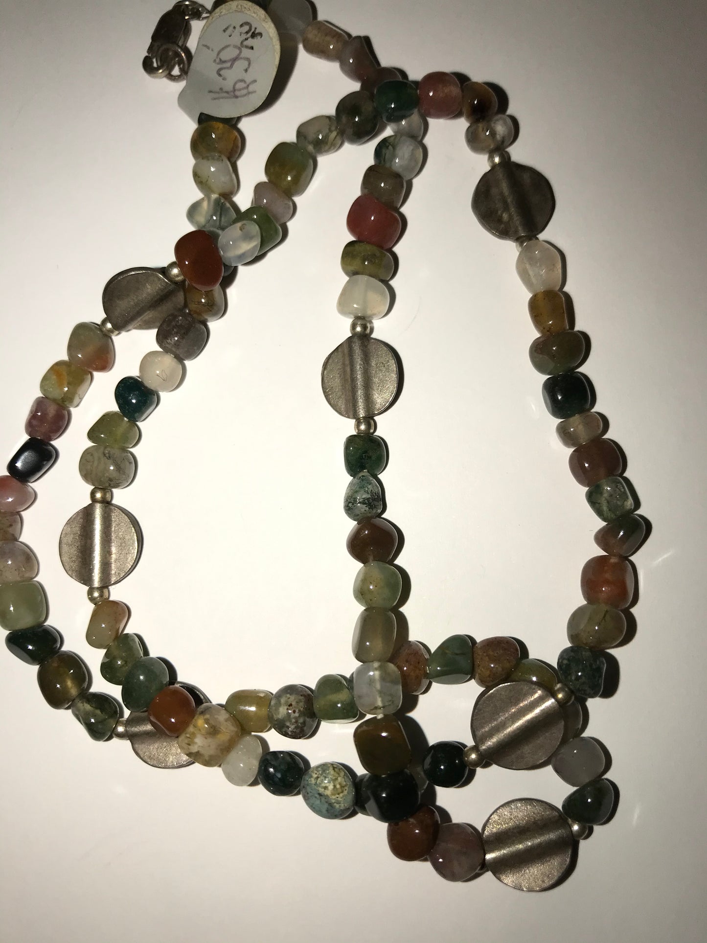 20" Multi-Agate Stone Necklace