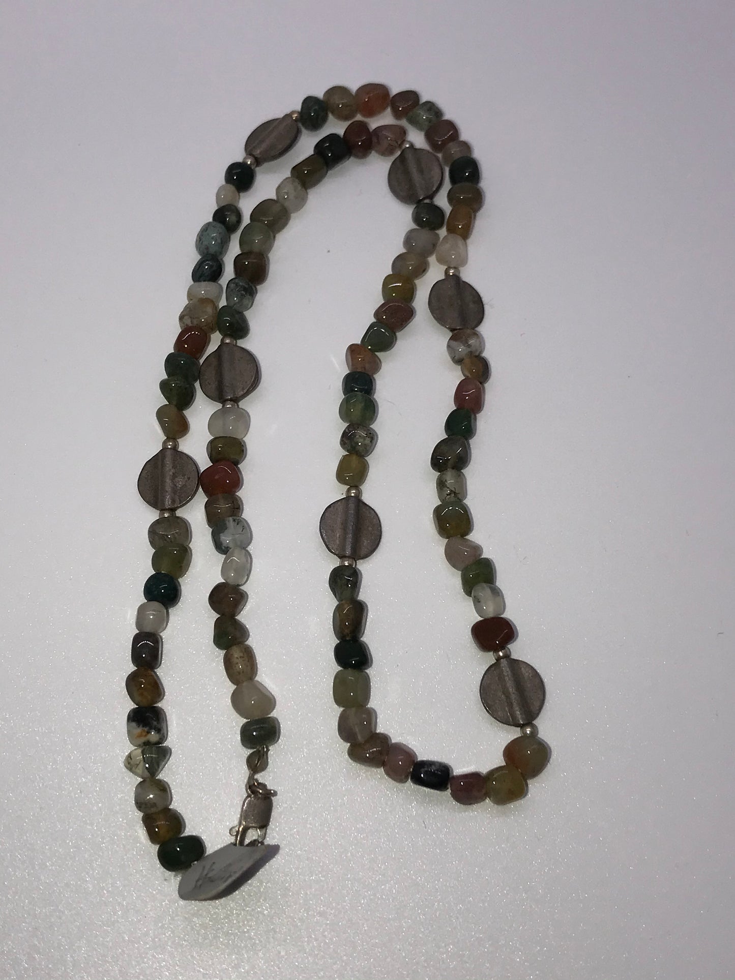 20" Multi-Agate Stone Necklace