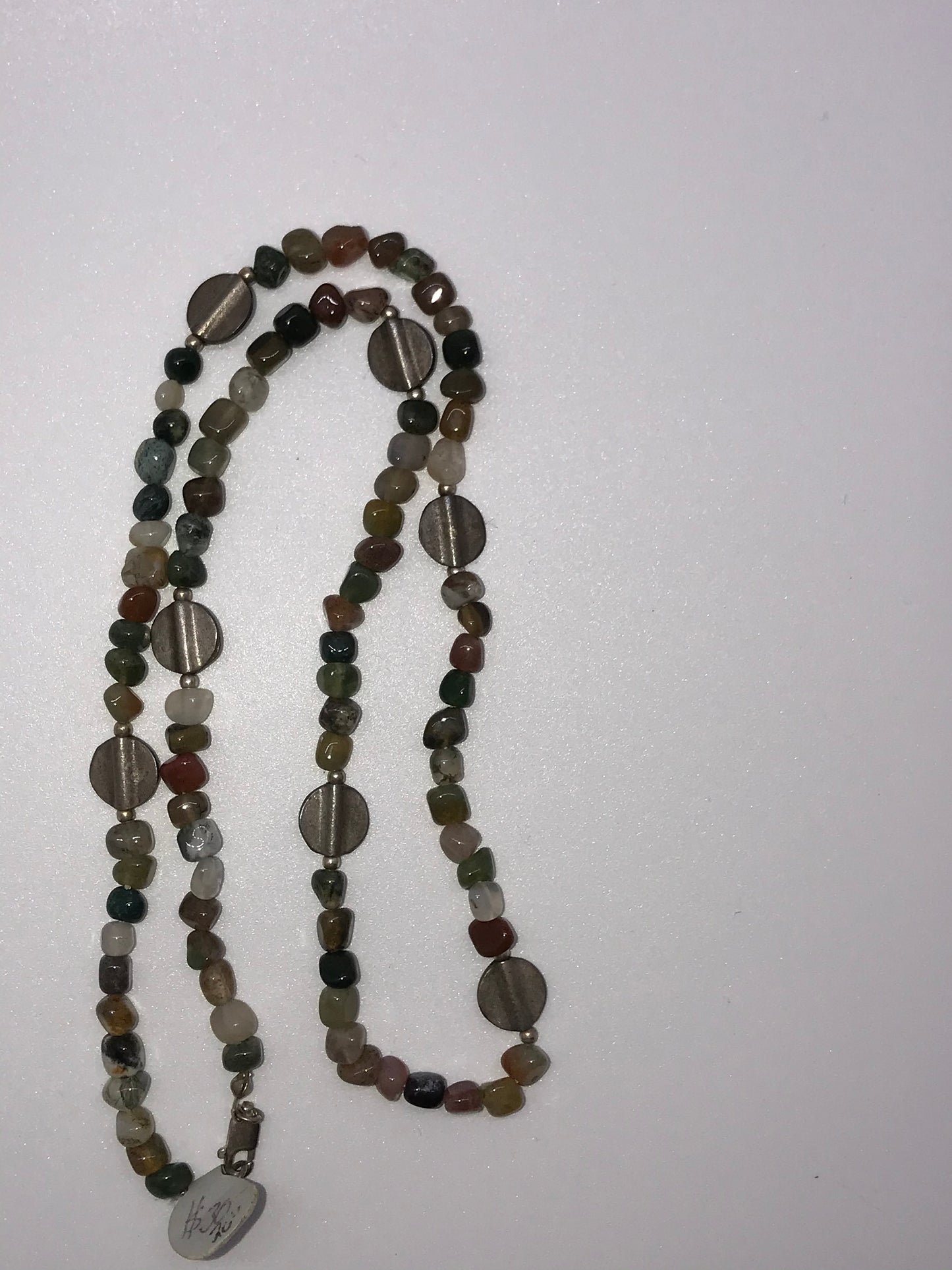 20" Multi-Agate Stone Necklace