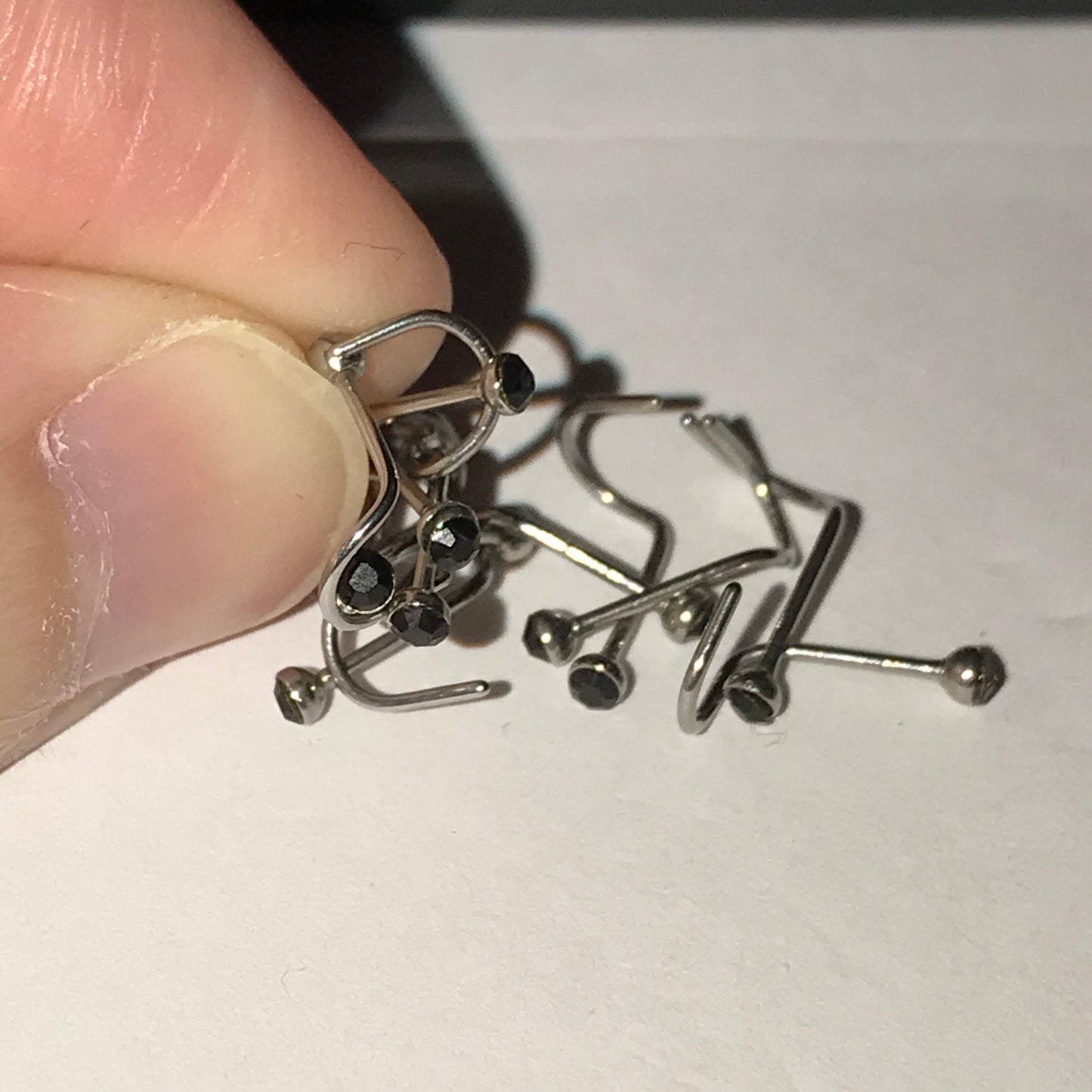 22 Gauge Curved Nose Rings