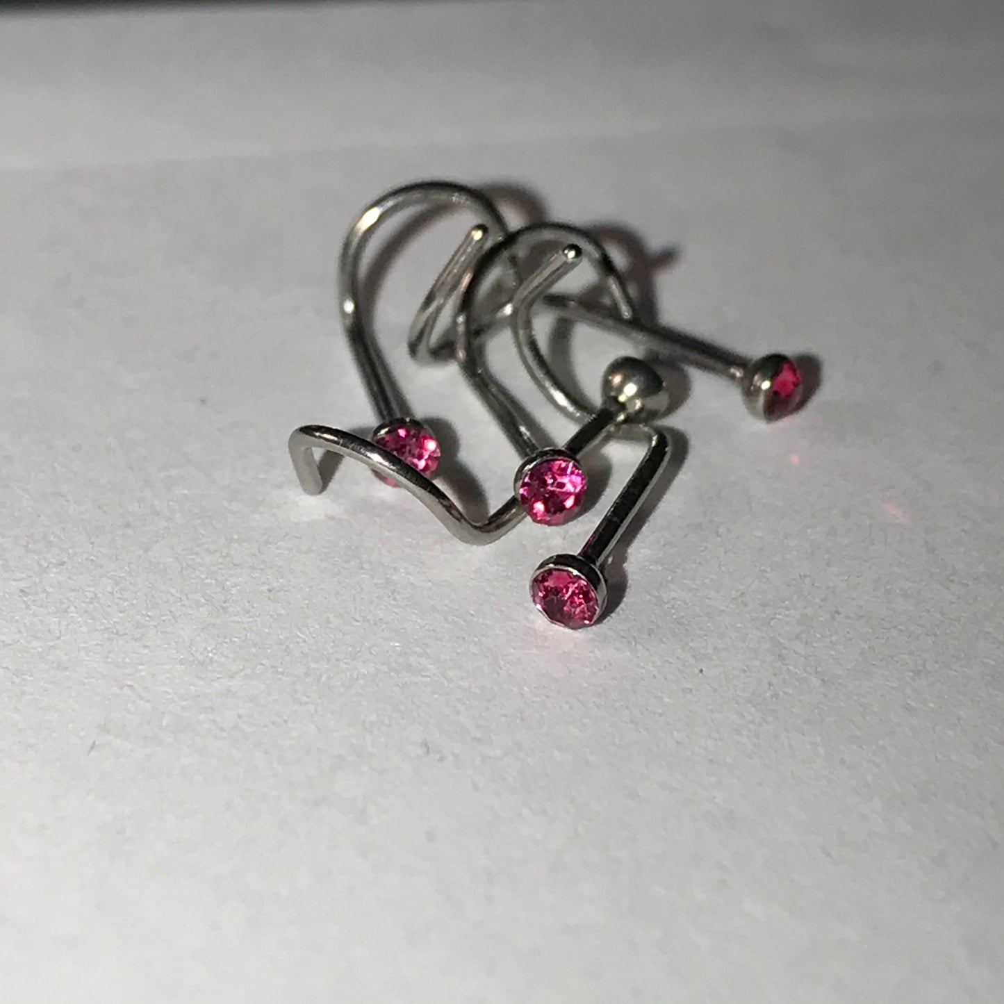 22 Gauge Curved Nose Rings