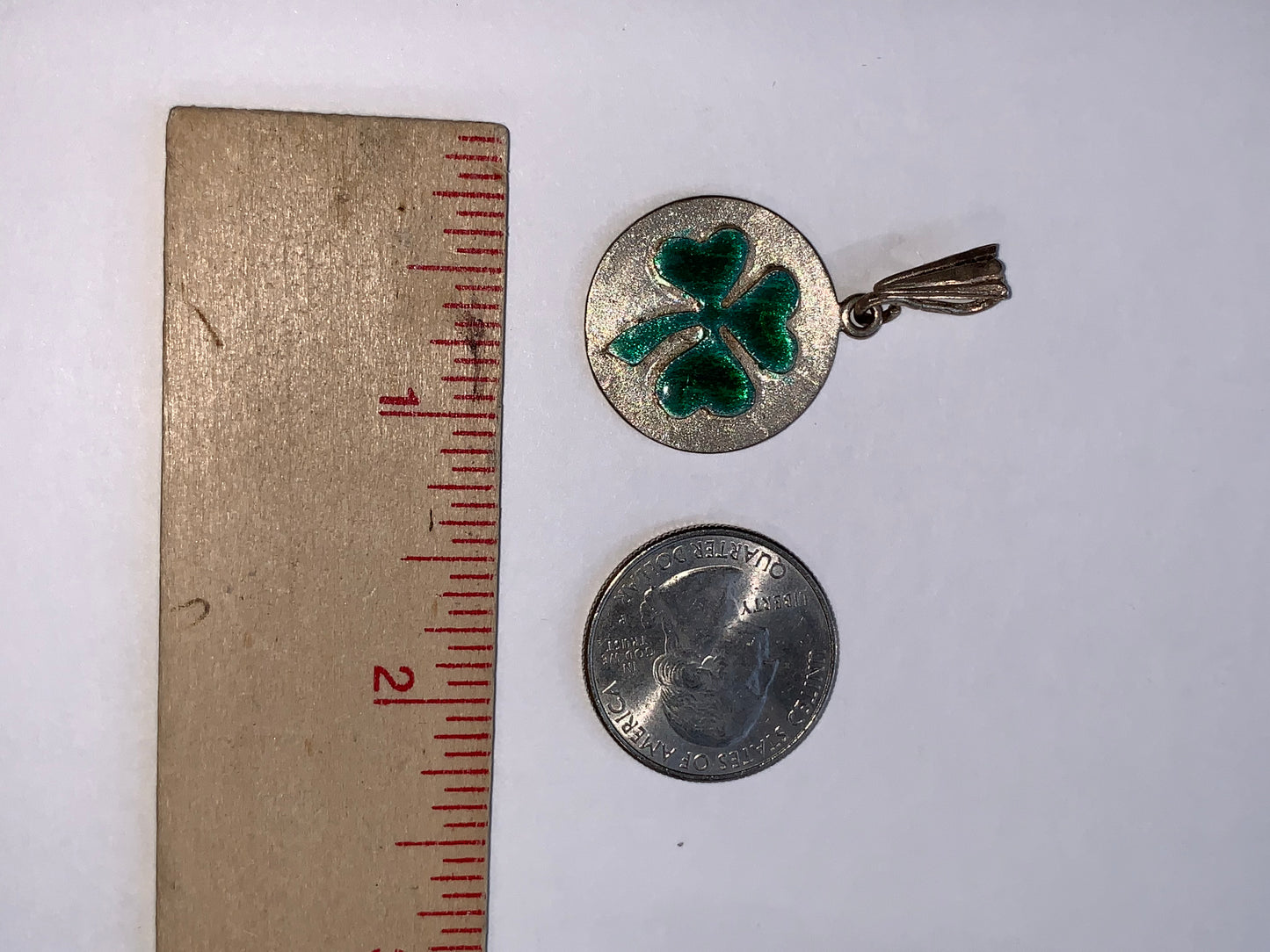 Sterling Silver Shamrock Pendant