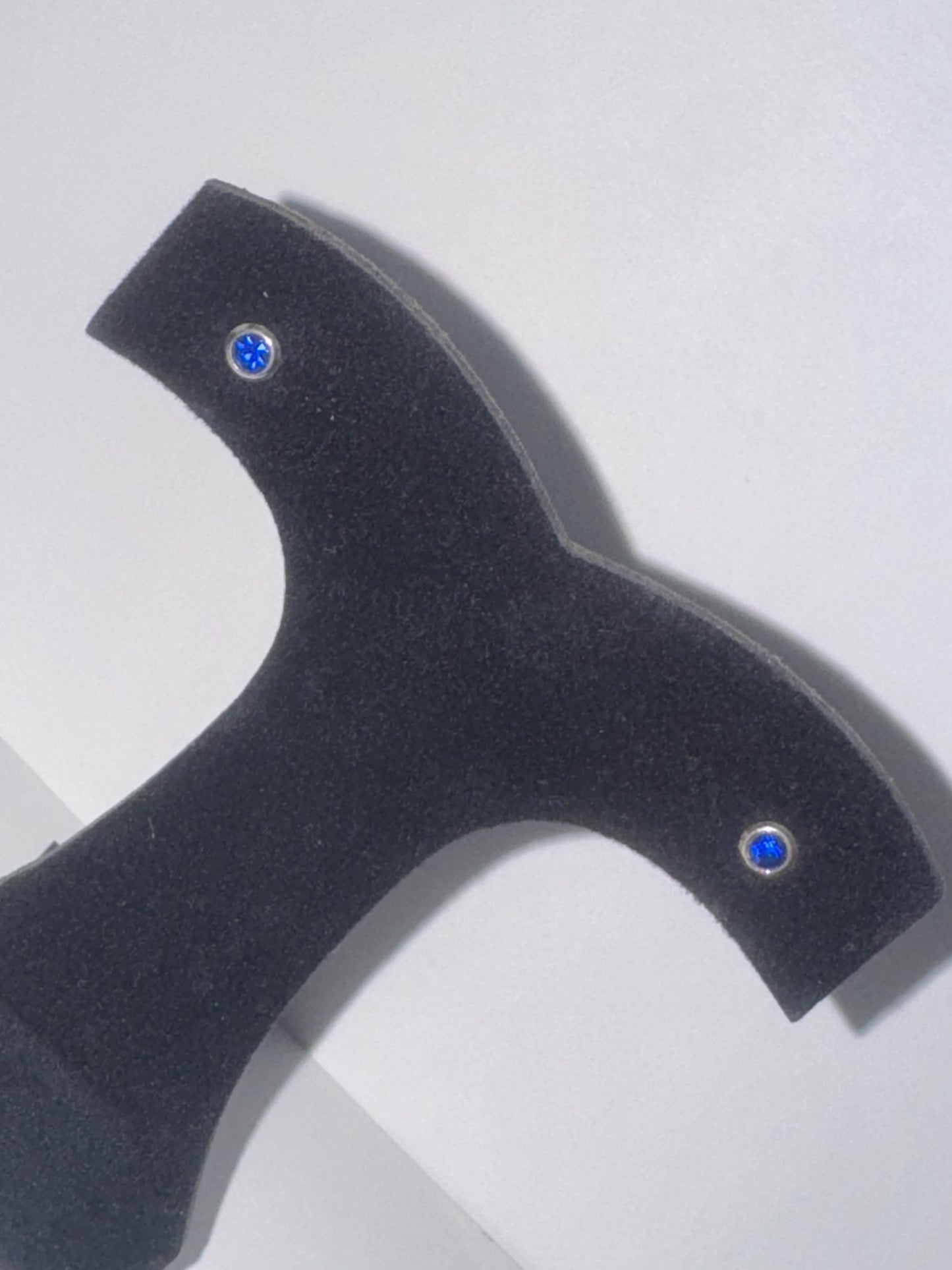 5 Mm Round Sapphire Blue Cz And Sterling Post Earrings