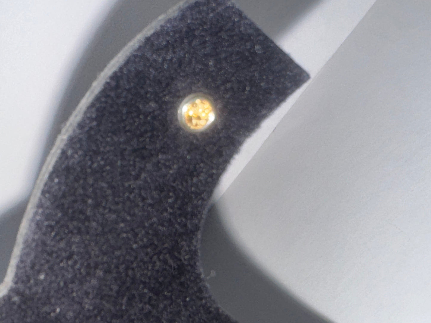 5 Mm Round Topaz Yellow Cz And Sterling Post Earrings