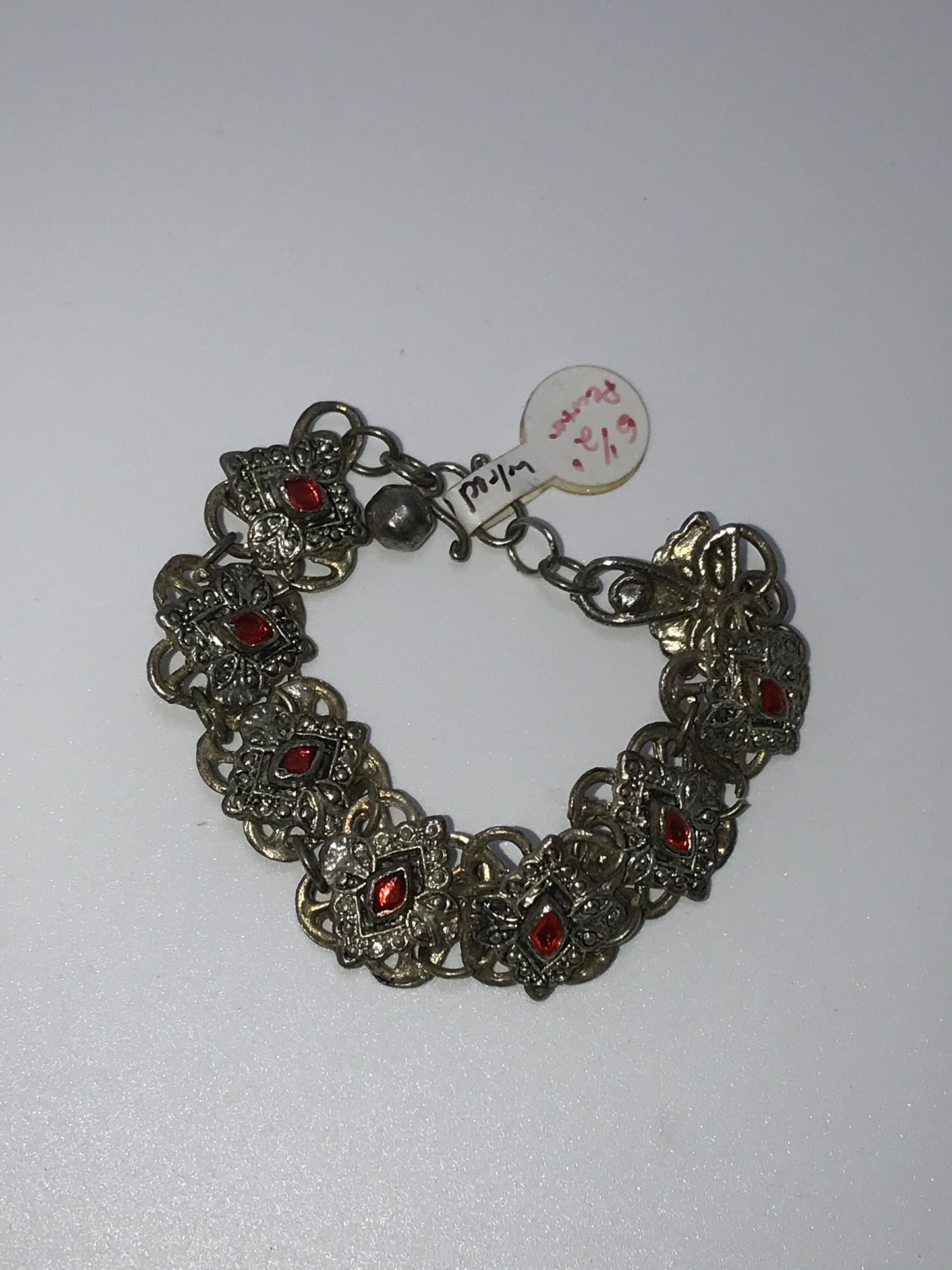 6 1/2" Long Pewter Bracelet