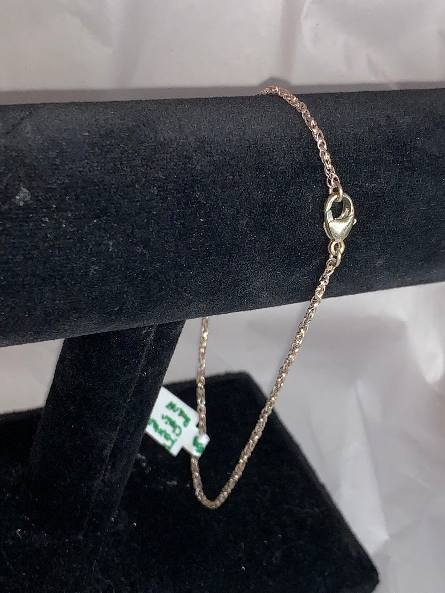 9 1/2" Sterling Silver Foxtail Anklet or Bracelet