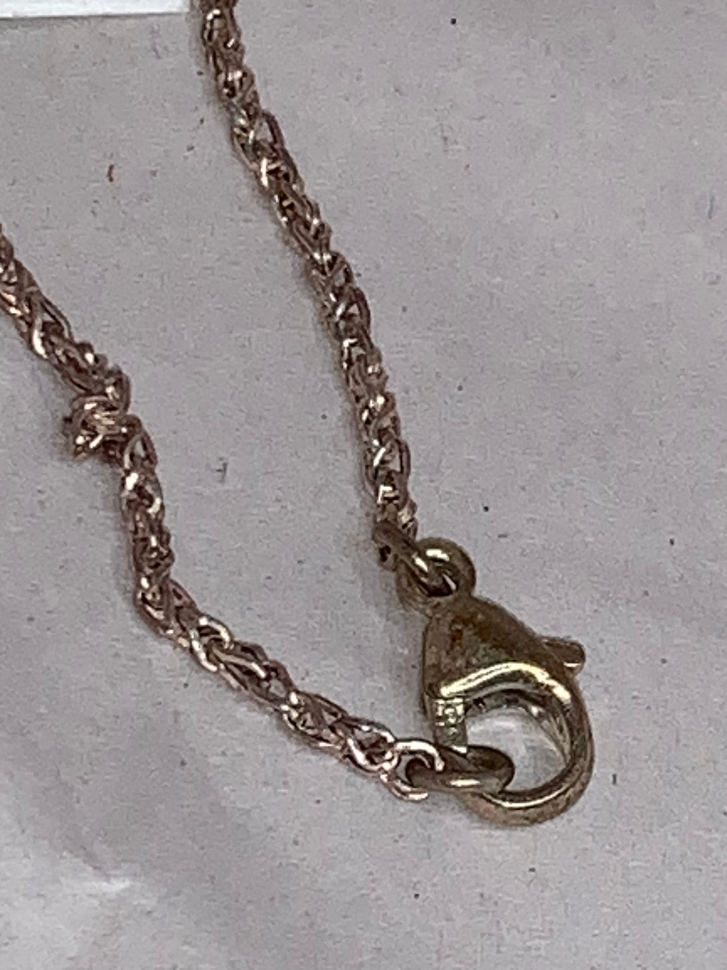 9 1/2" Sterling Silver Foxtail Anklet or Bracelet