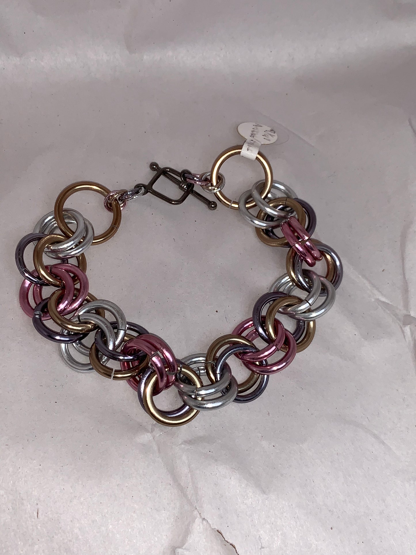 9 1/4" Long Chainmail Bracelet