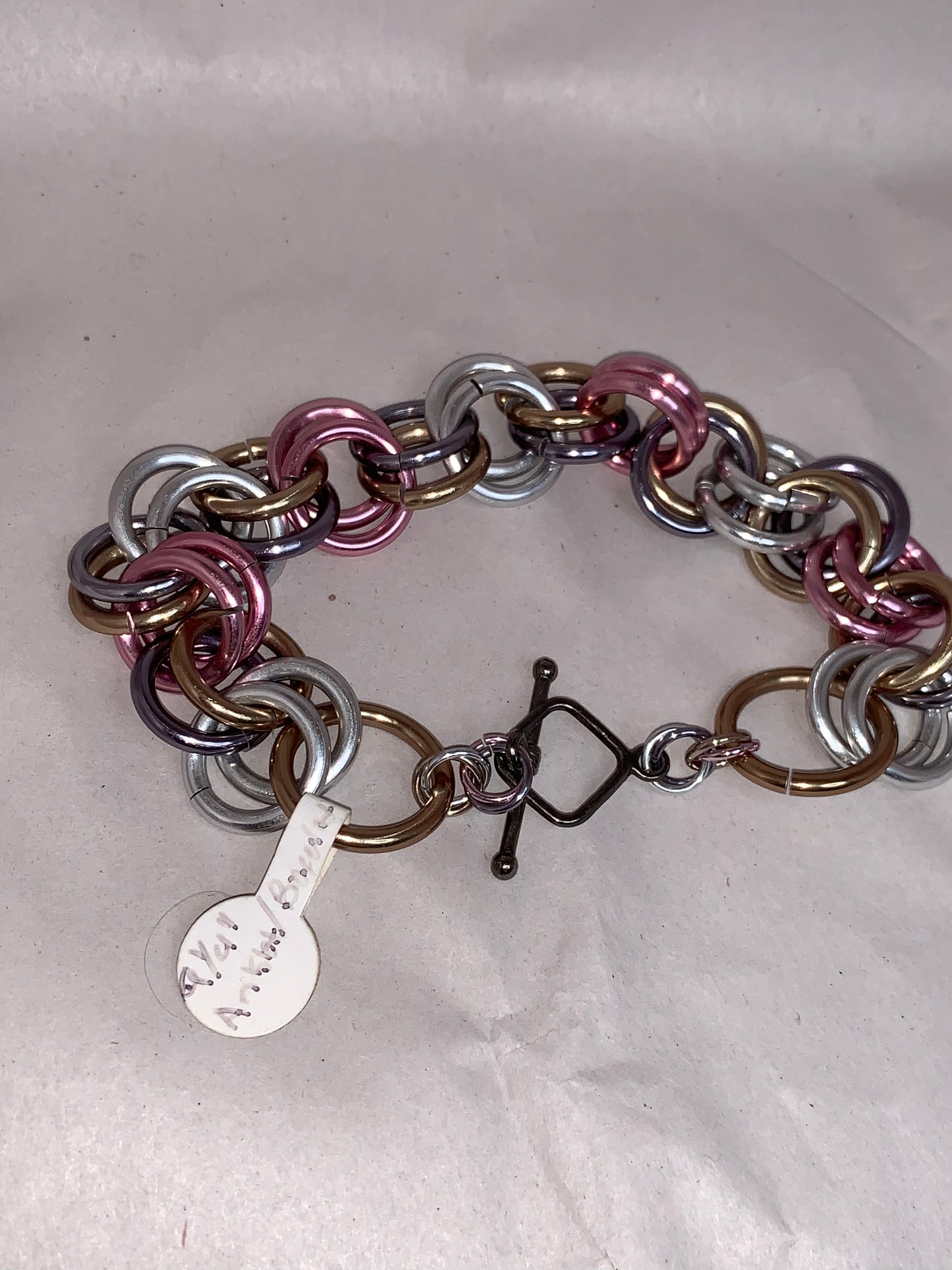 9 1/4" Long Chainmail Bracelet