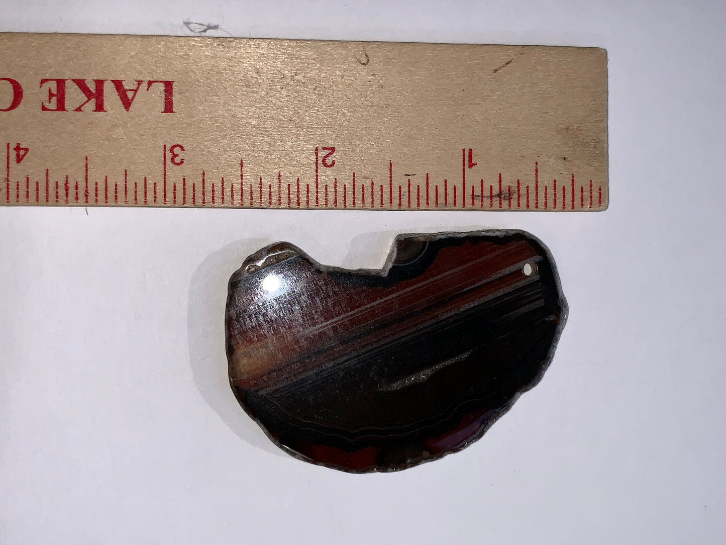 Agate Geode Slice Focal