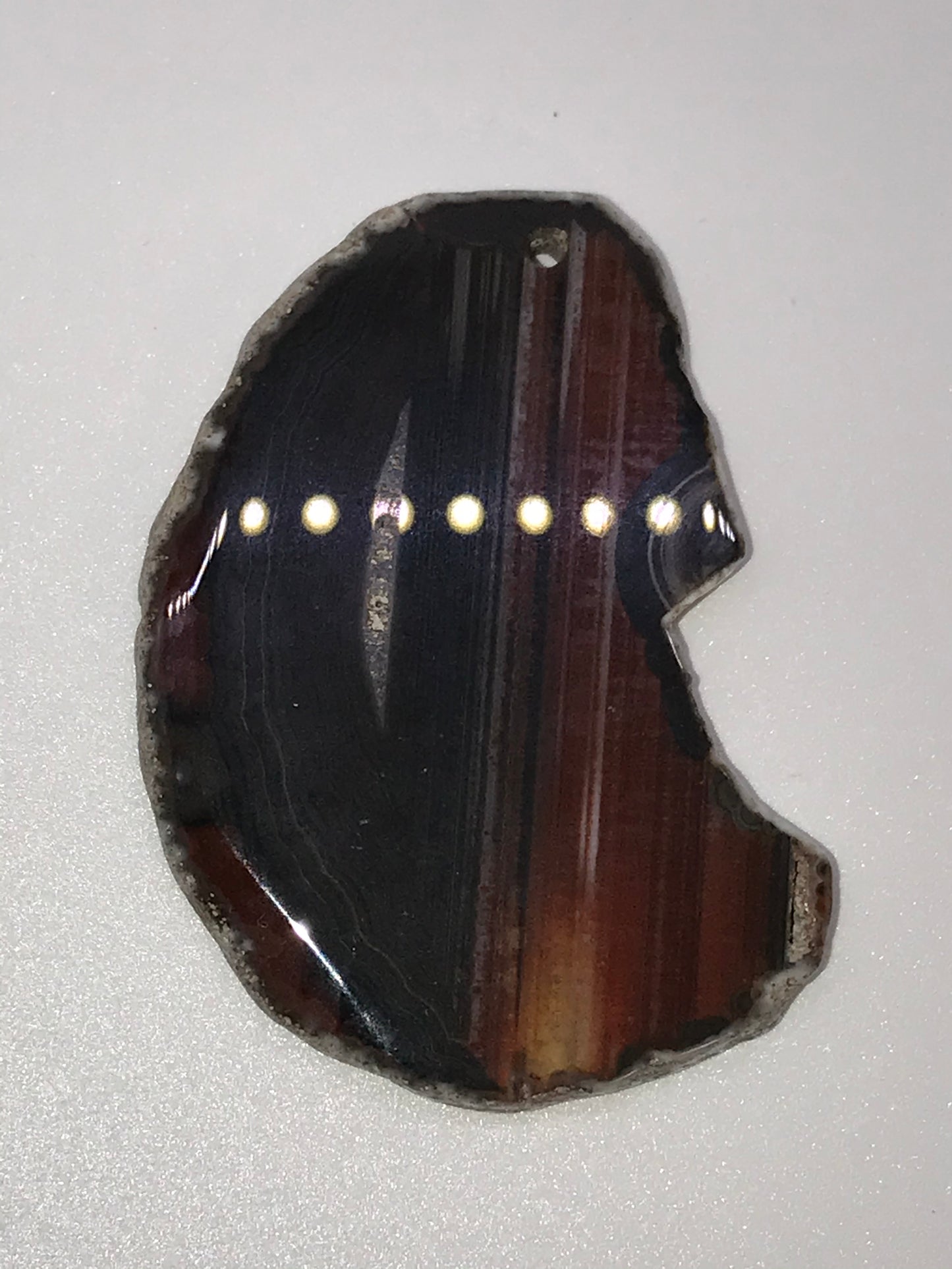 Agate Geode Slice Focal