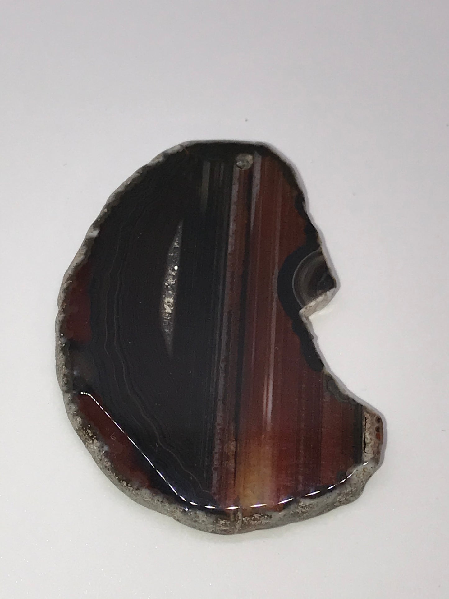 Agate Geode Slice Focal