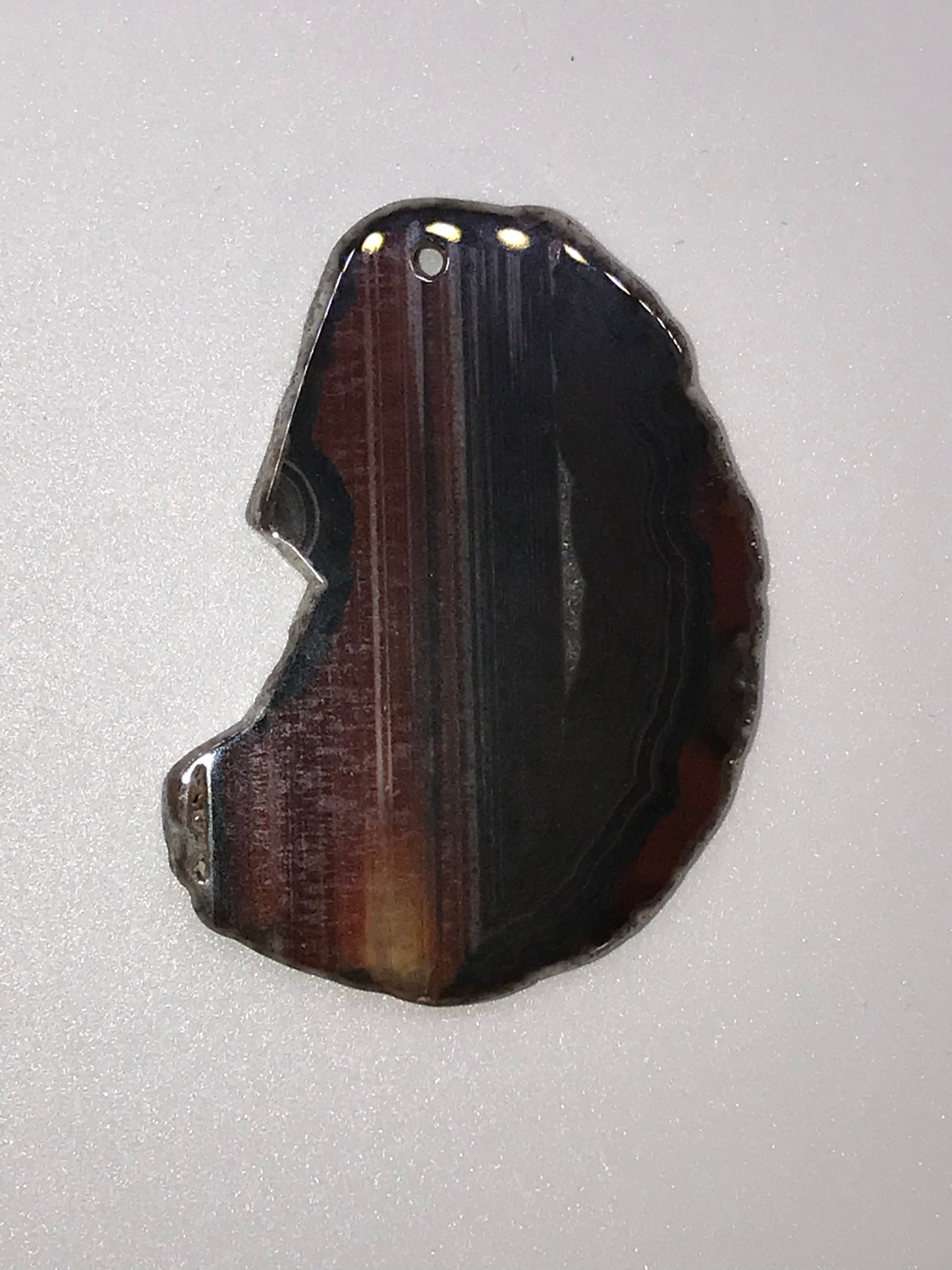 Agate Geode Slice Focal