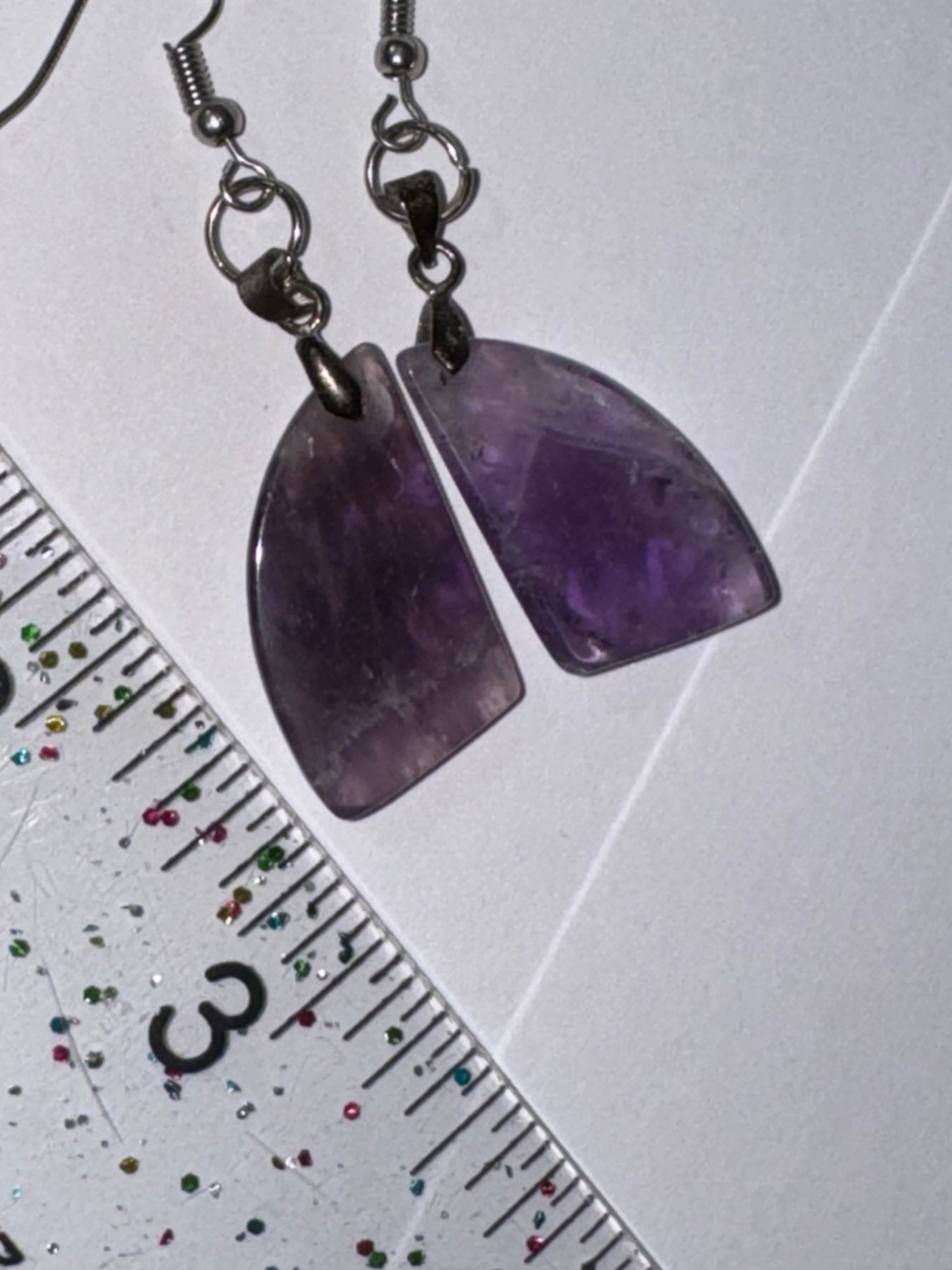 Amethyst Dangle Earrings