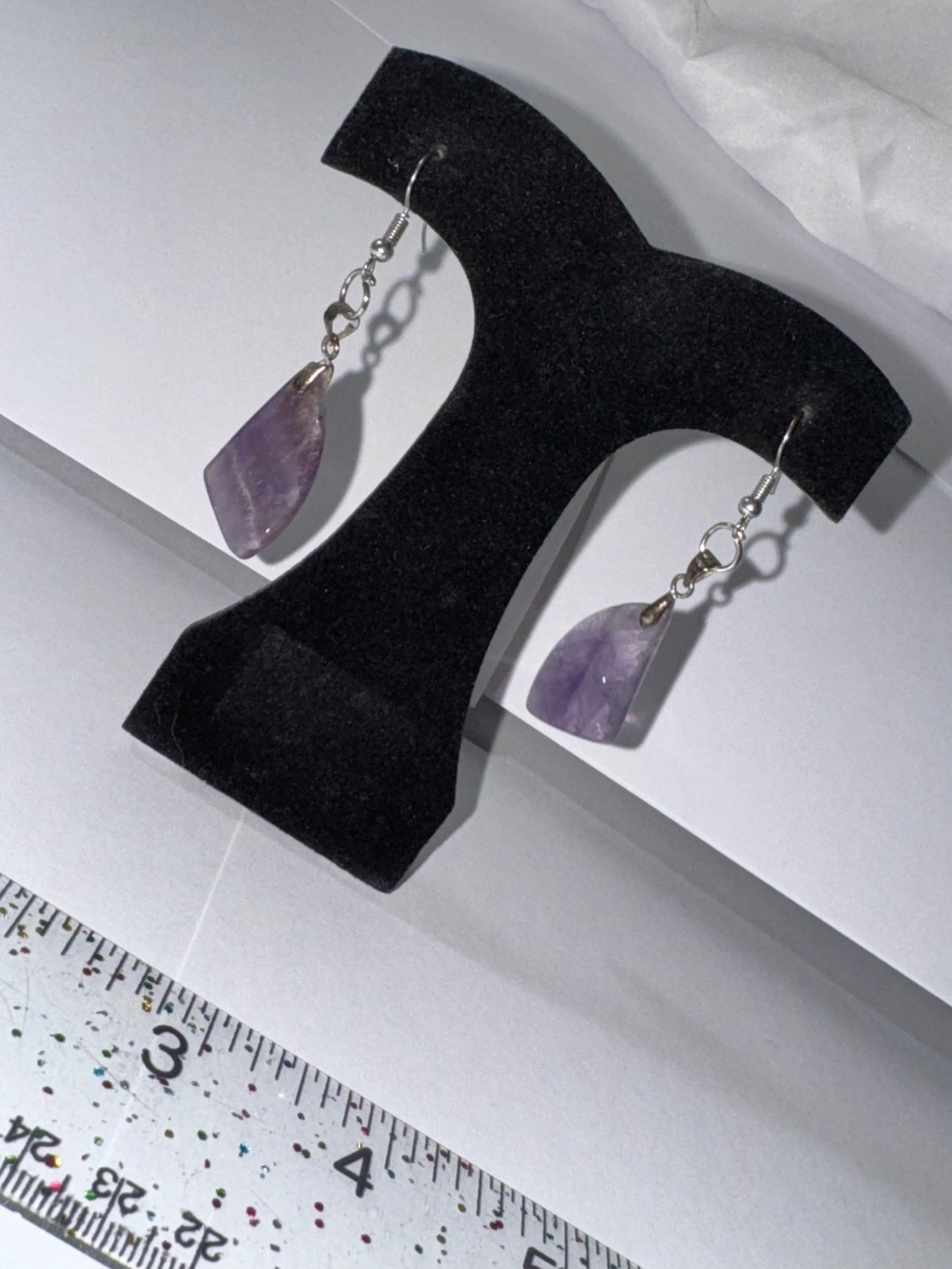 Amethyst Dangle Earrings