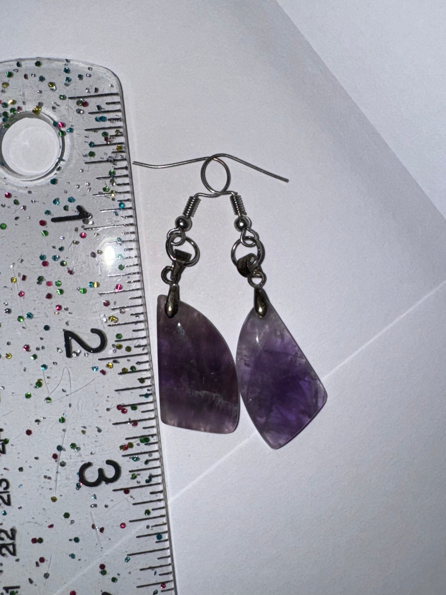 Amethyst Dangle Earrings