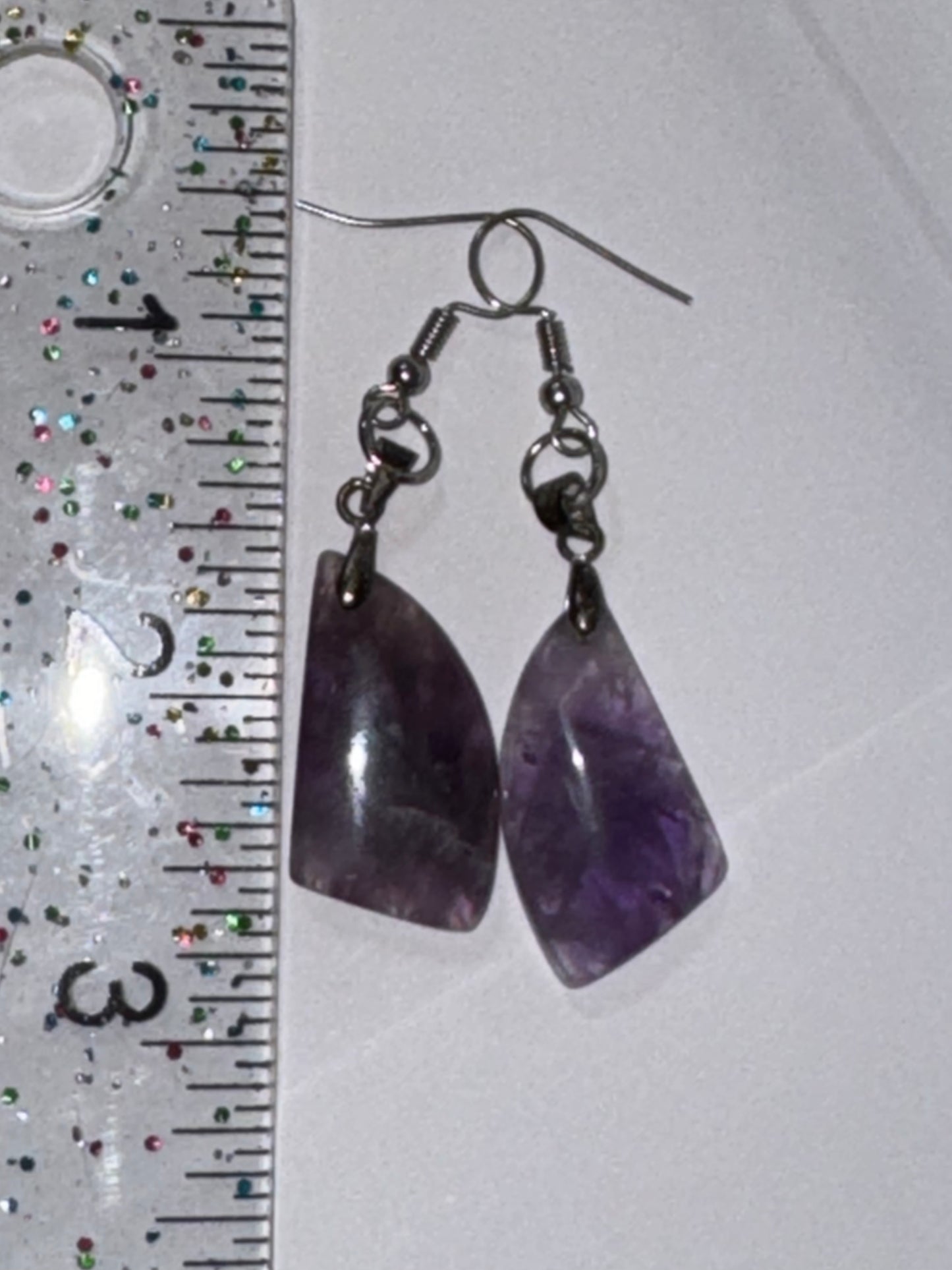 Amethyst Dangle Earrings
