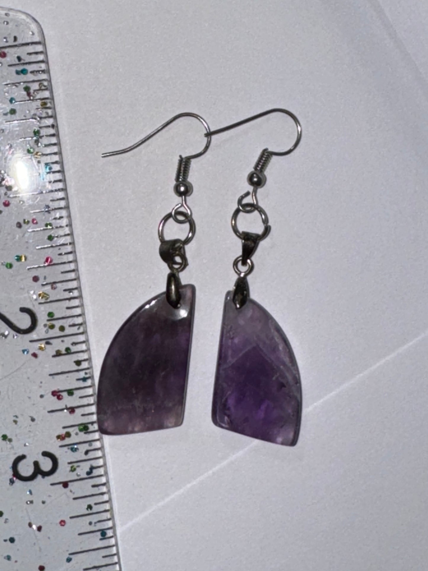 Amethyst Dangle Earrings