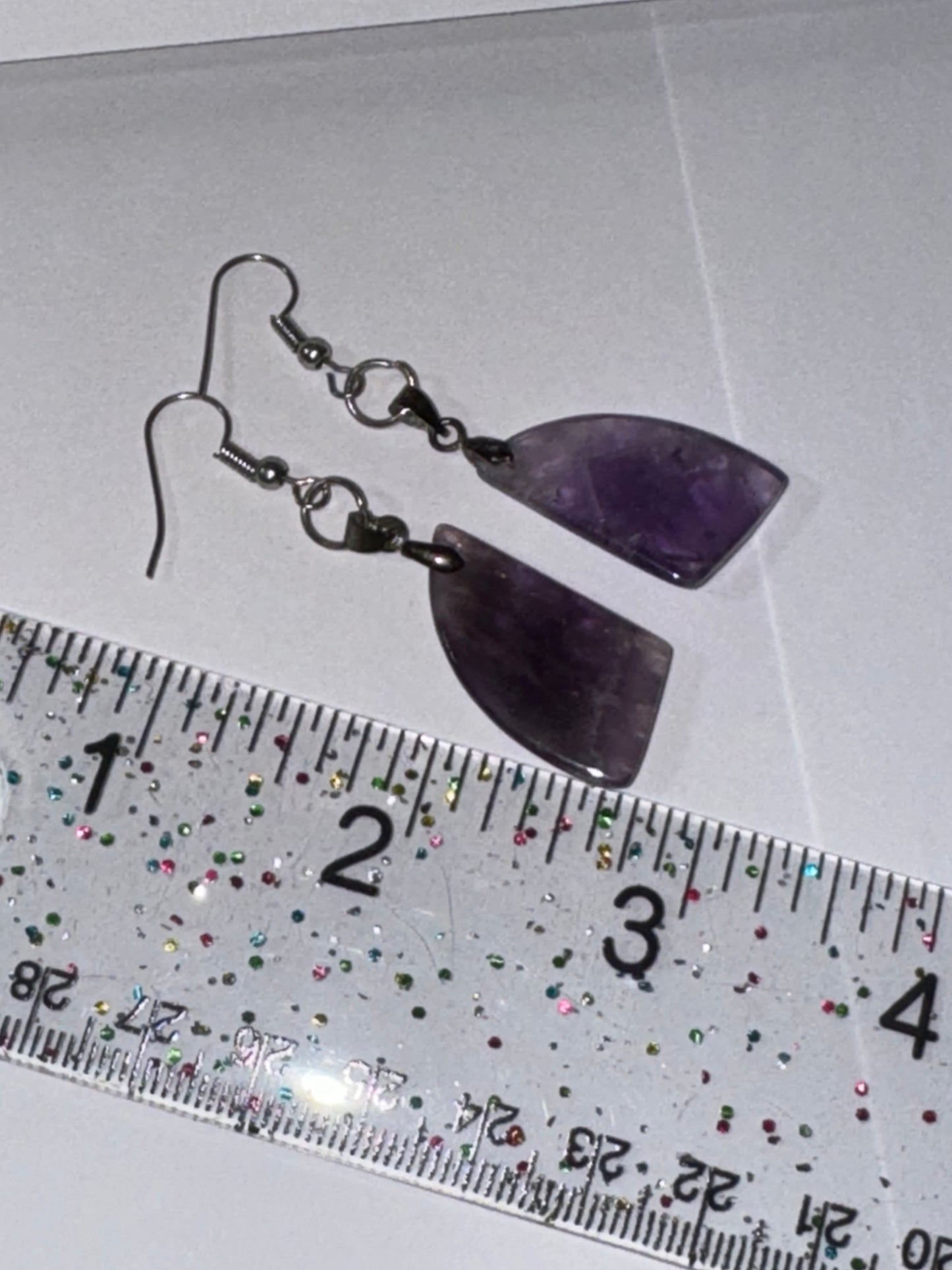 Amethyst Dangle Earrings
