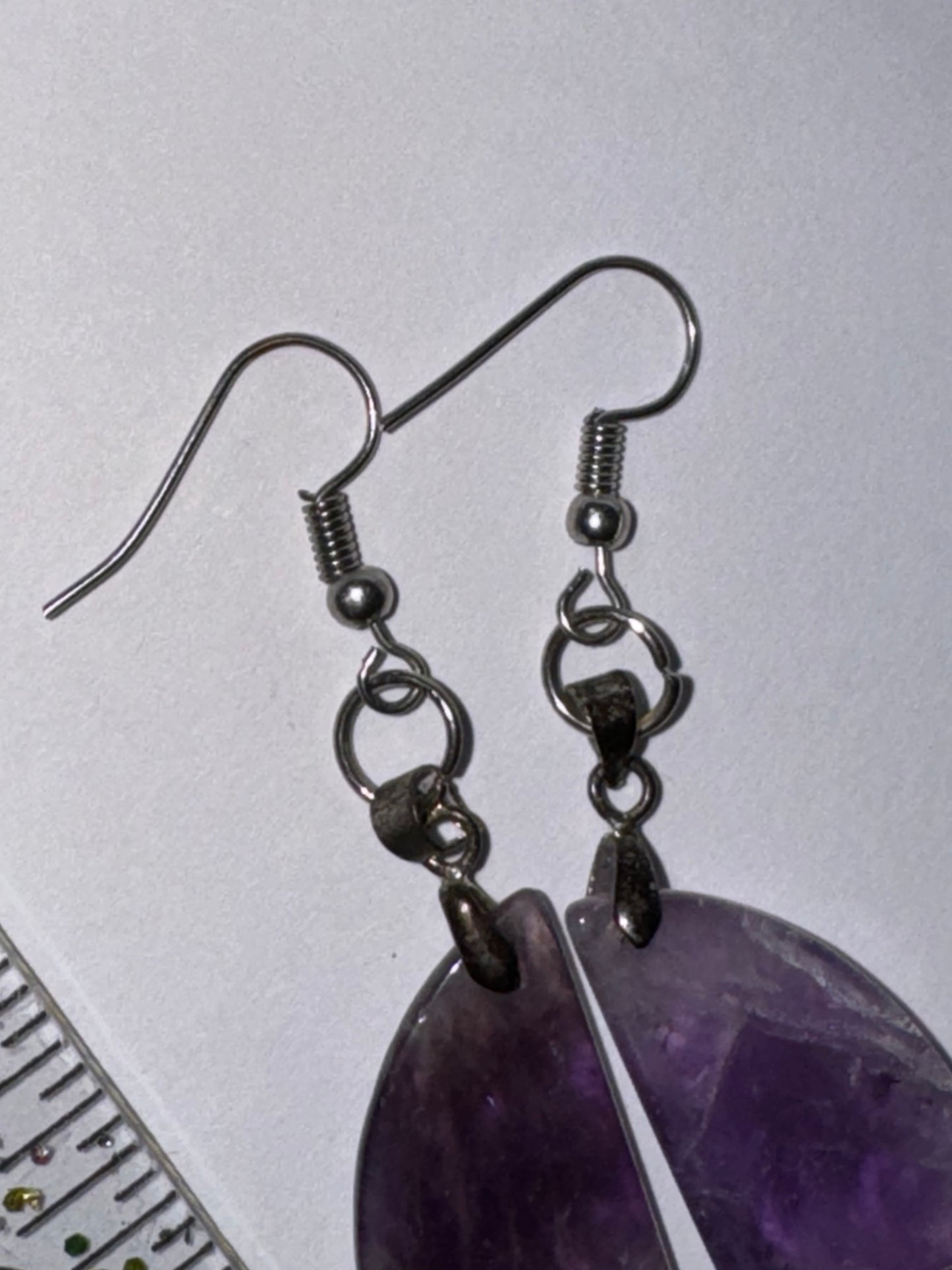Amethyst Dangle Earrings