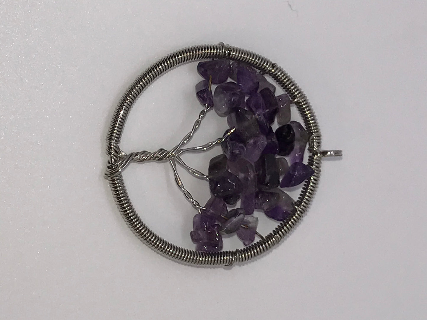Amethyst Tree of Life Pendant