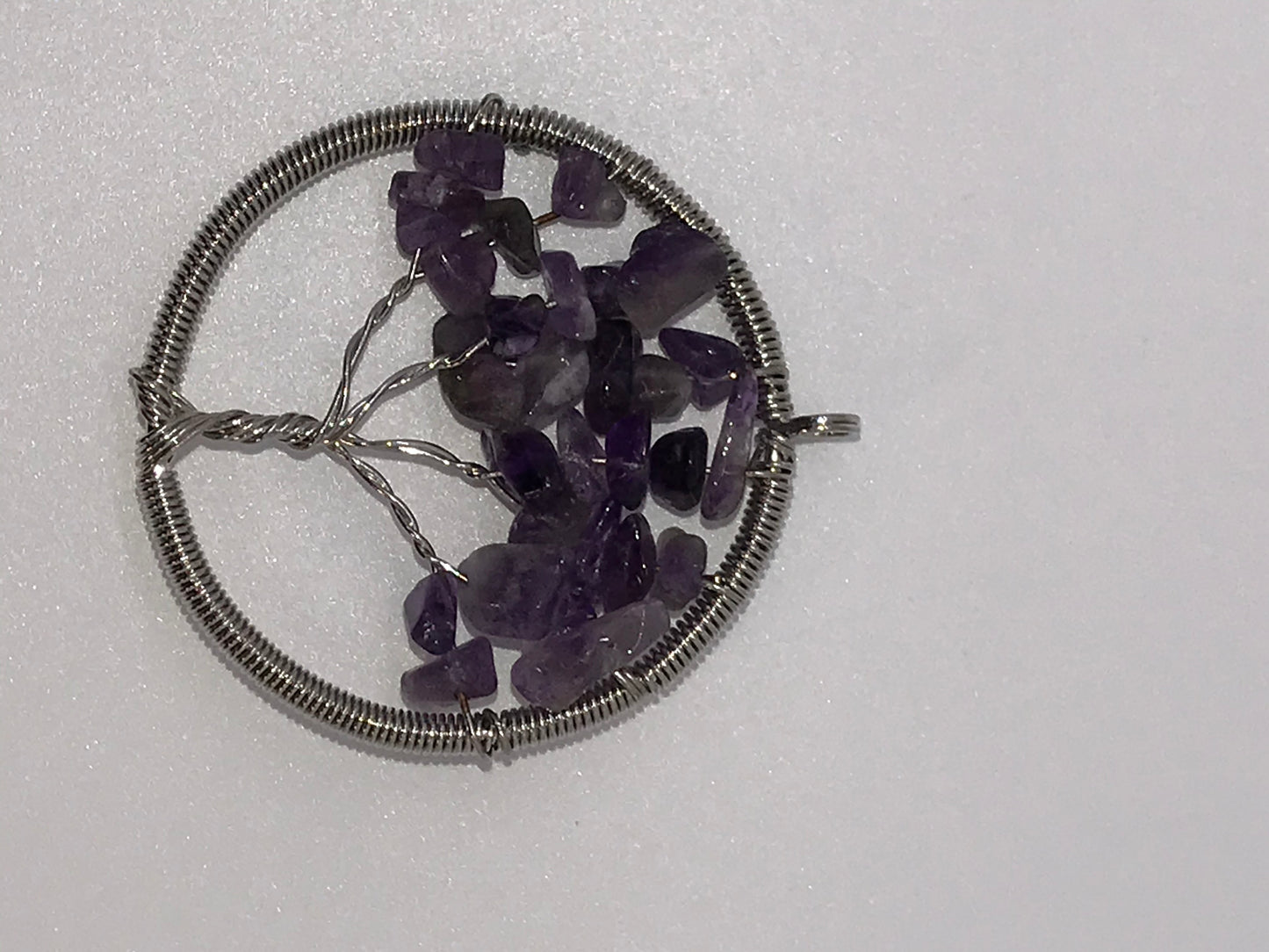 Amethyst Tree of Life Pendant