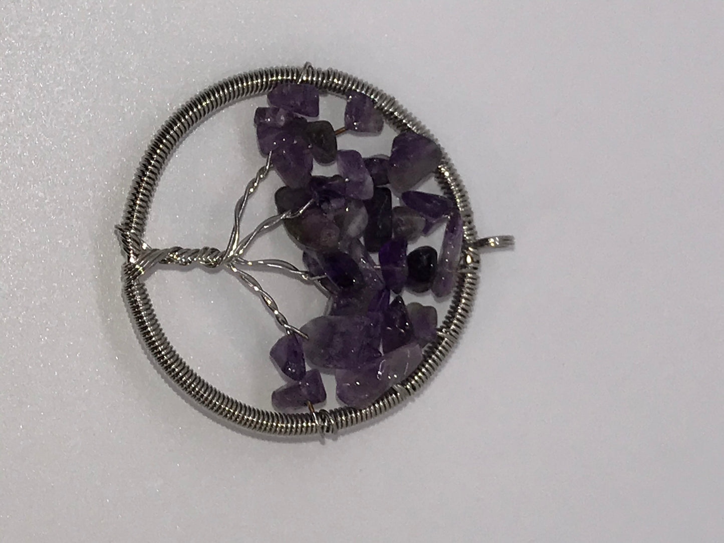 Amethyst Tree of Life Pendant