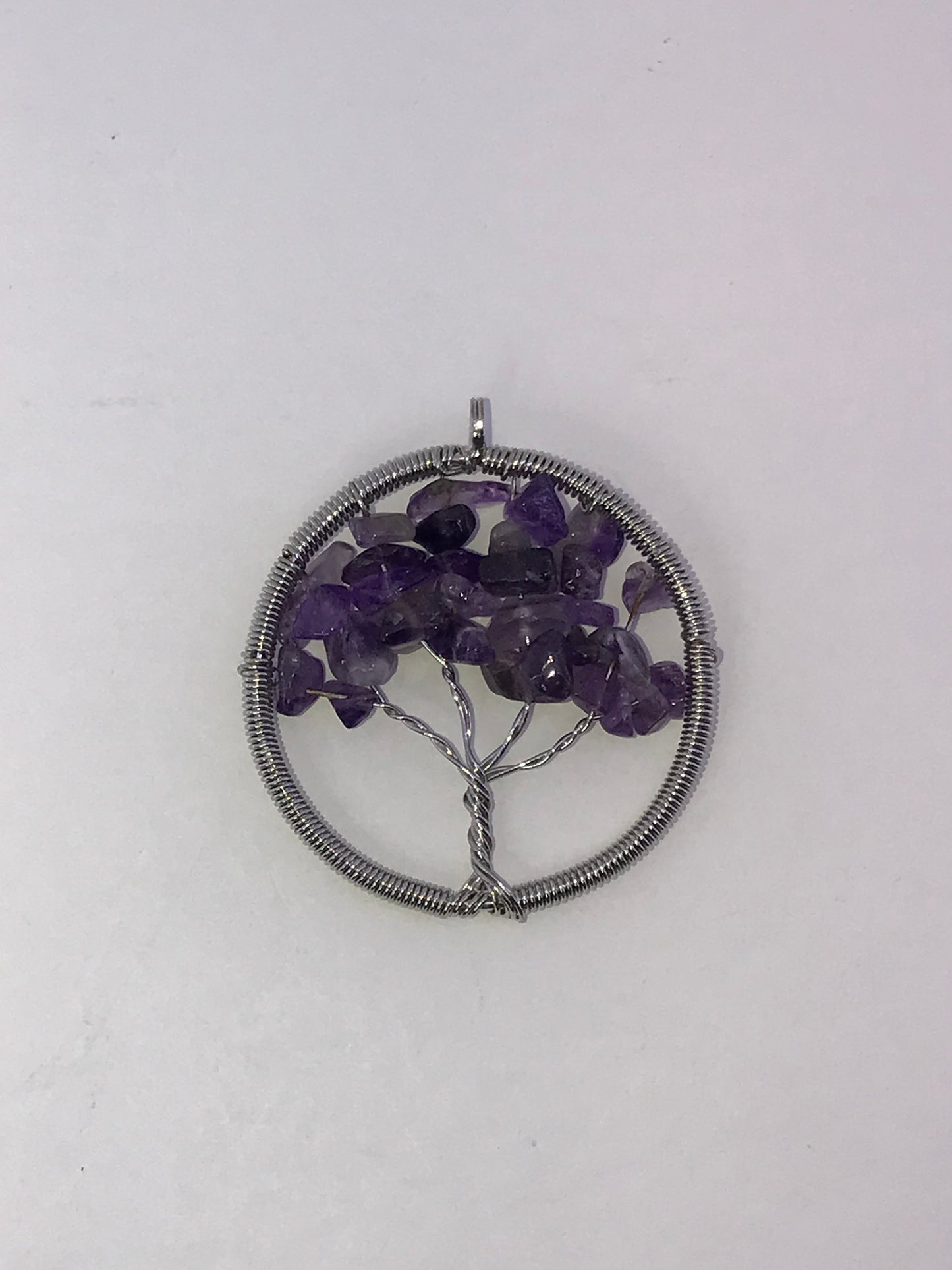 Amethyst Tree of Life Pendant