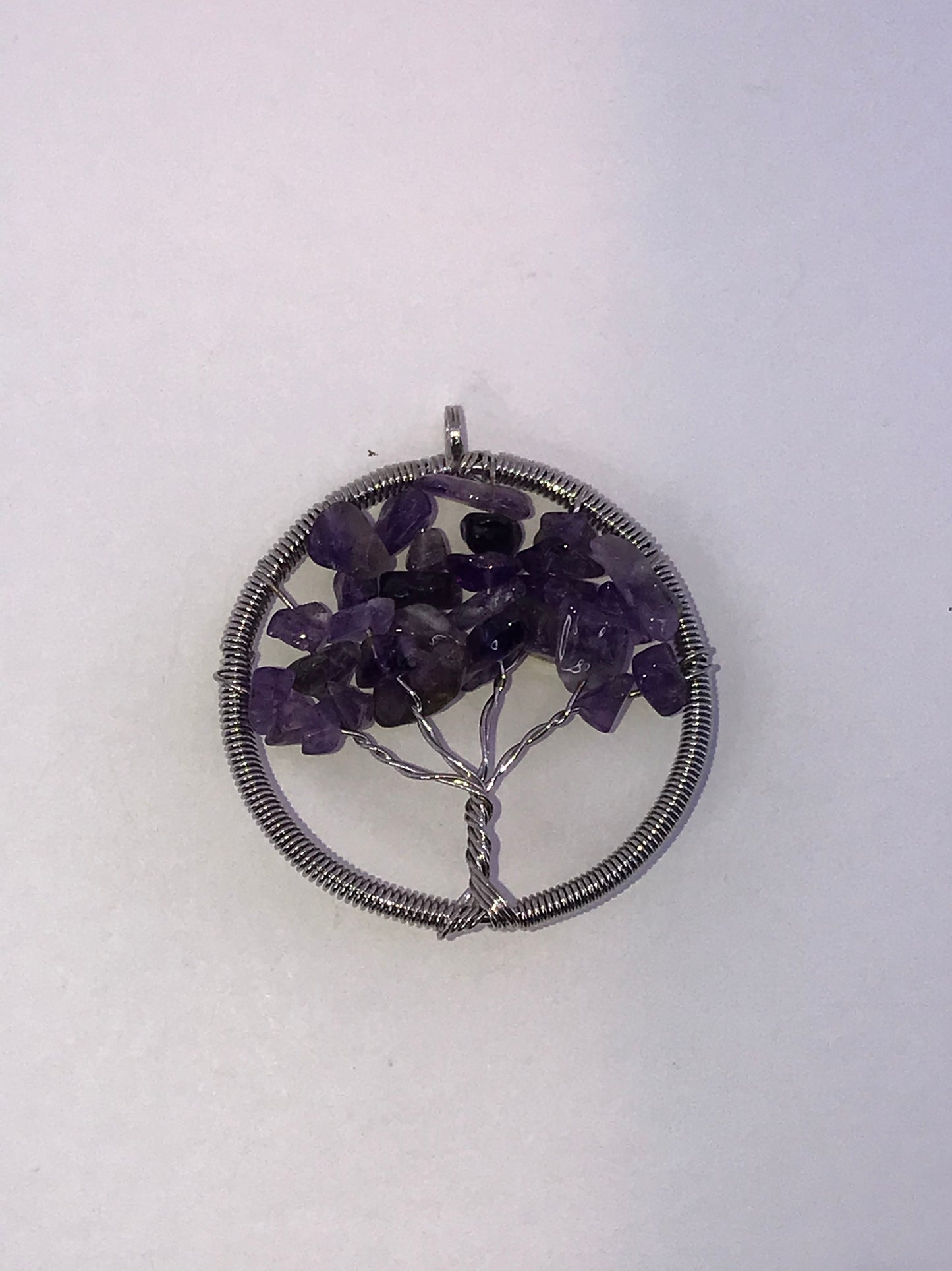 Amethyst Tree of Life Pendant